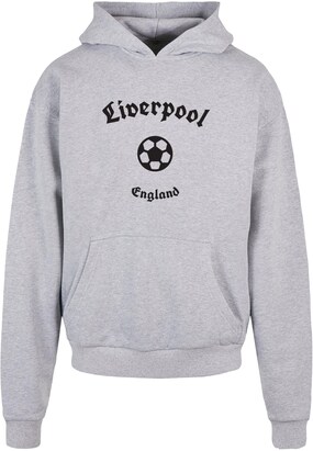 Merchcode Sweatshirt ‘Liverpool’ Lichtgrijs / Zwart