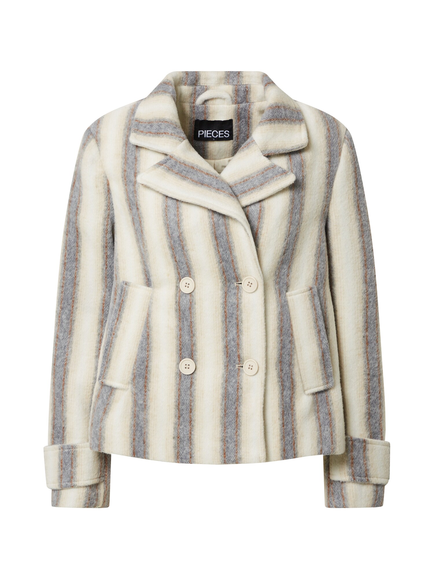 PIECES Blazer švarkas  rausvai pilka / dūmų pilka