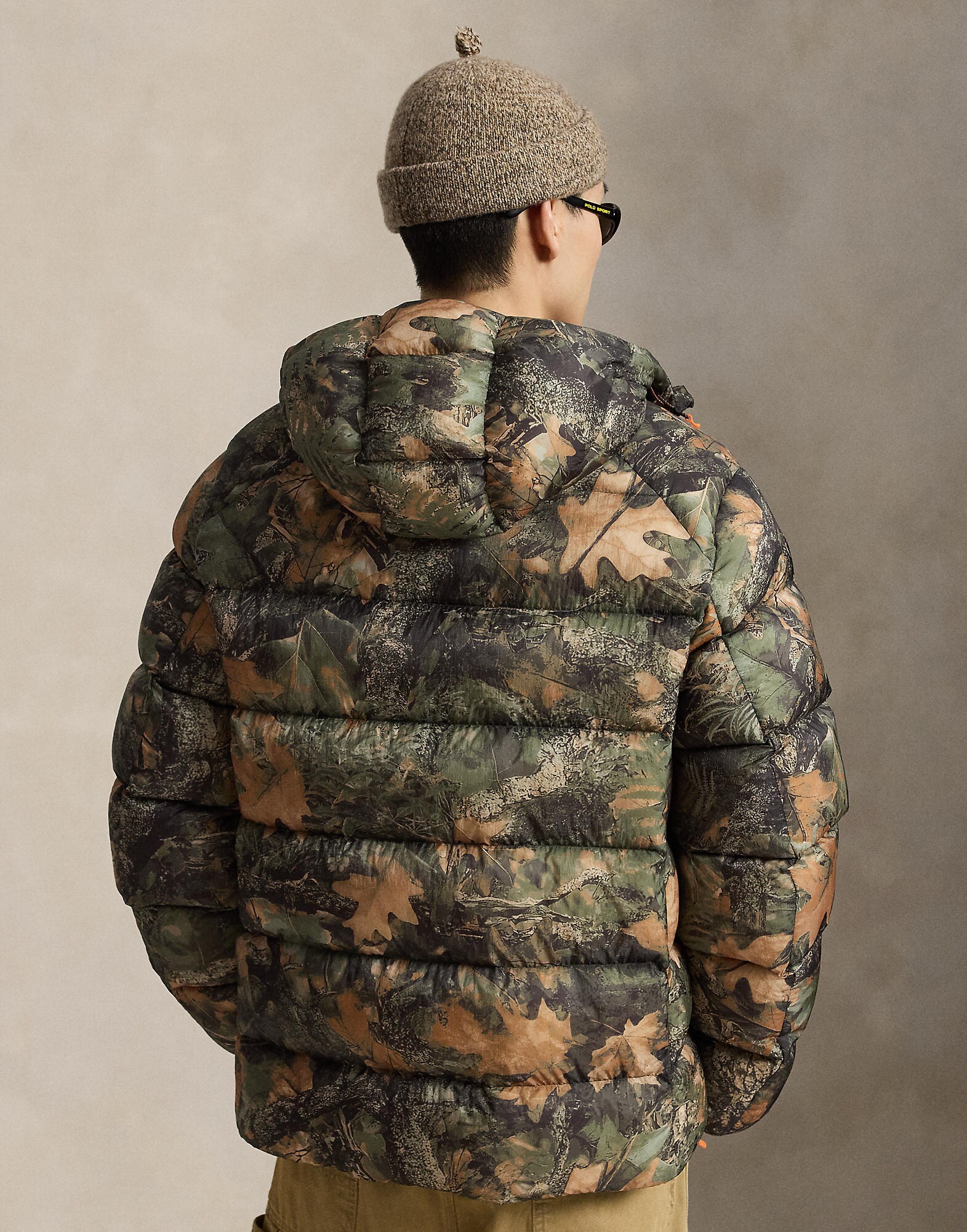 Polo Ralph Lauren Chaqueta de invierno capuchino / oliva / negro – imagen 3