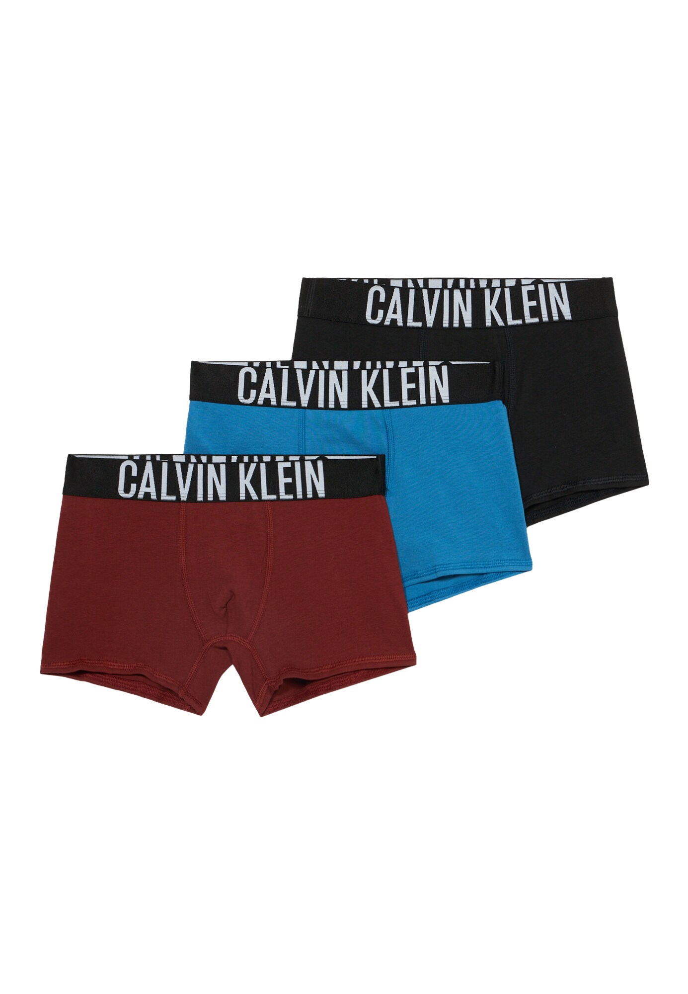 Calvin Klein Underwear Chiloţi azur / roșu bordeaux / negru / alb