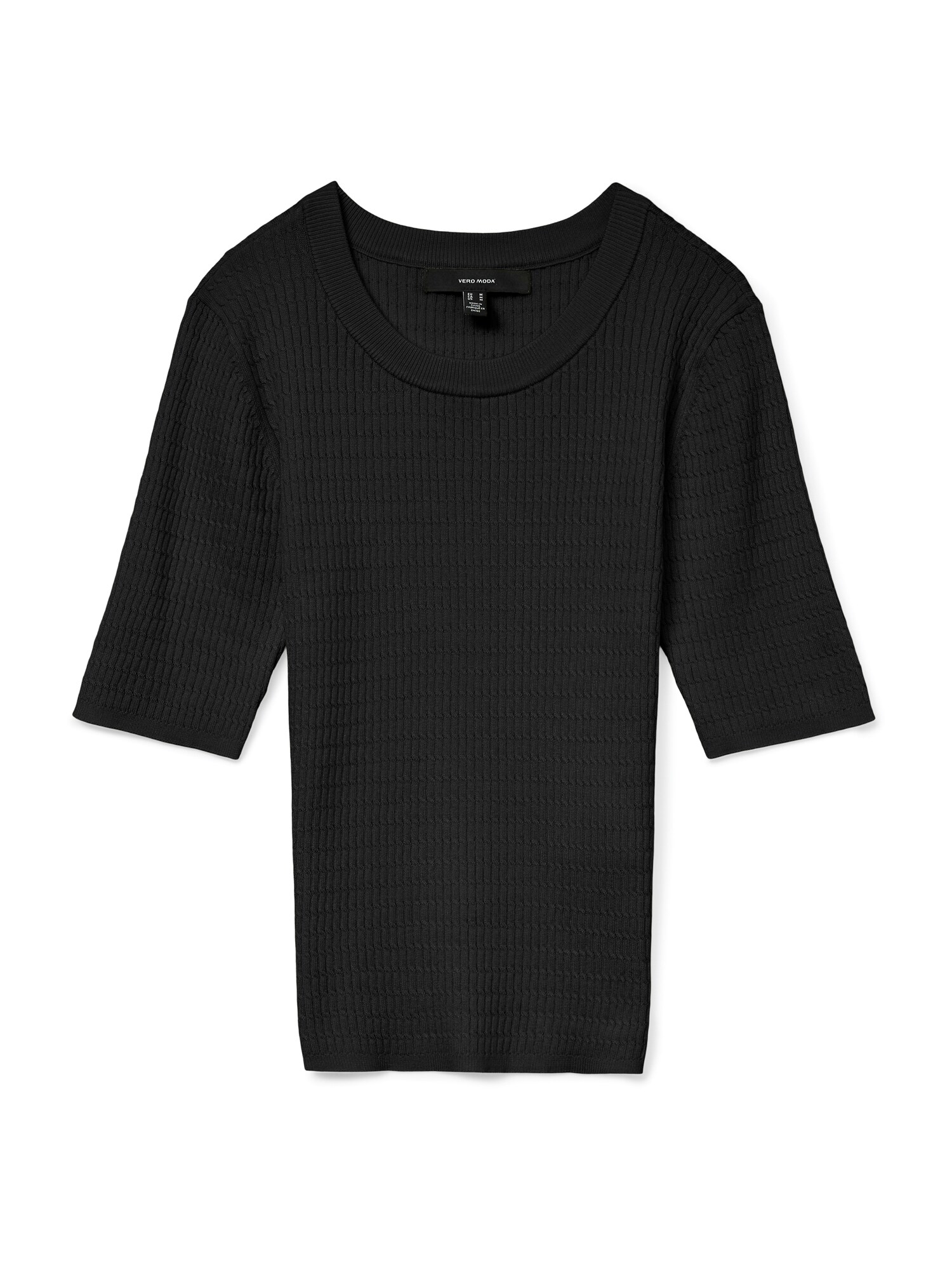 VERO MODA Pulóver 'VMSILJE'  fekete akciós termékkép 1