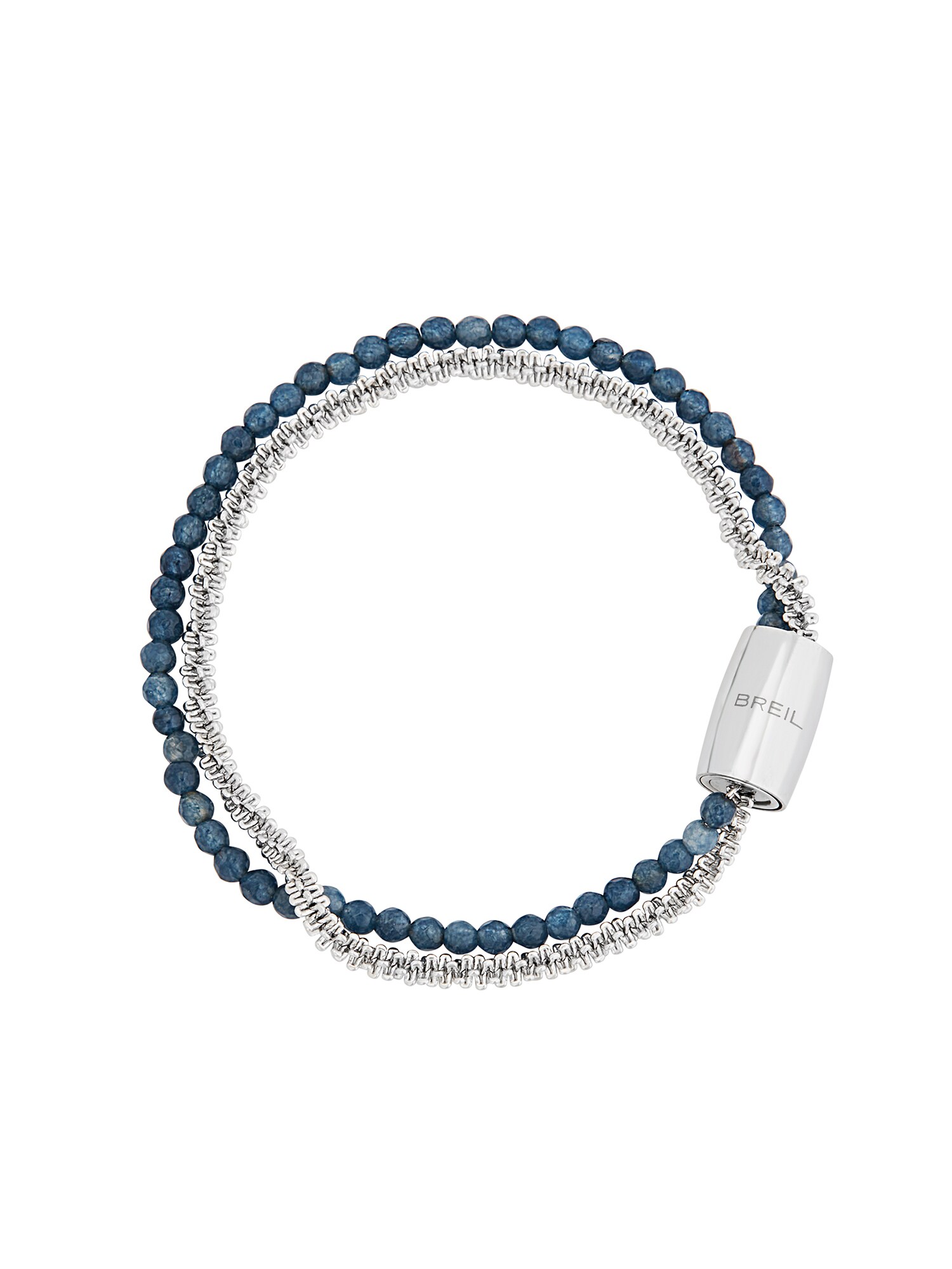 Breil Armband dunkelblau / silber