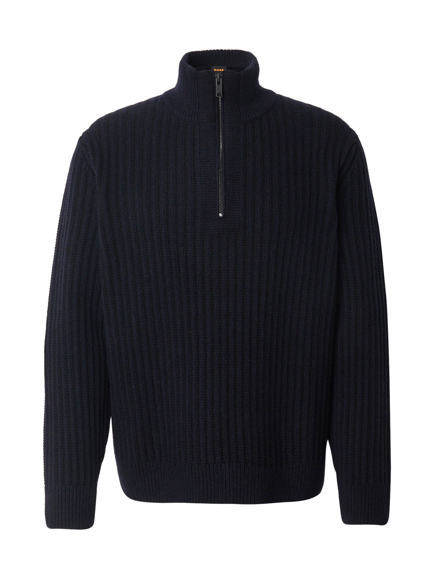 BOSS Pulover  albastru noapte