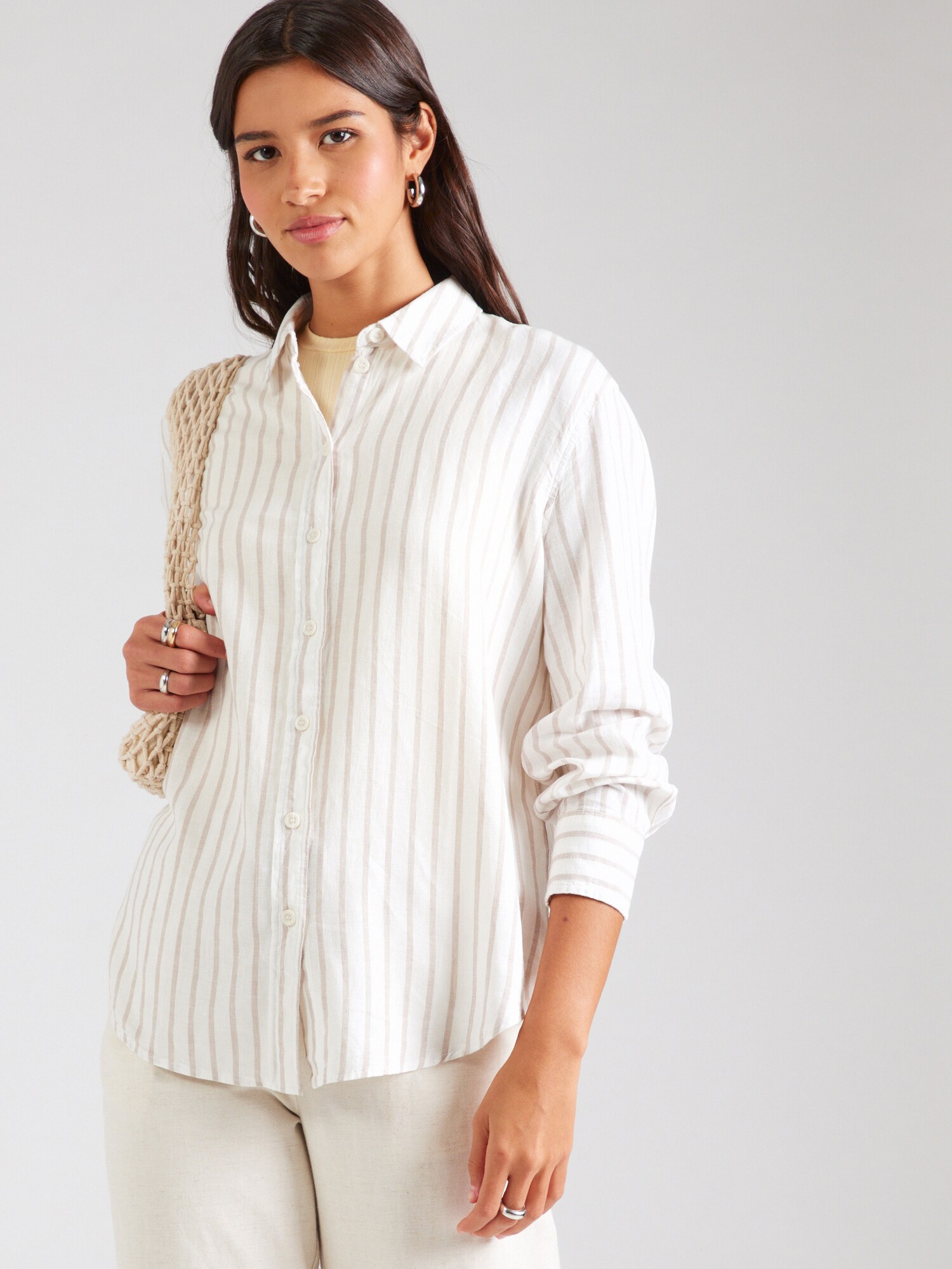 VERO MODA Blúz 'VMLINN'  ekrü / fehér termék 2. képe