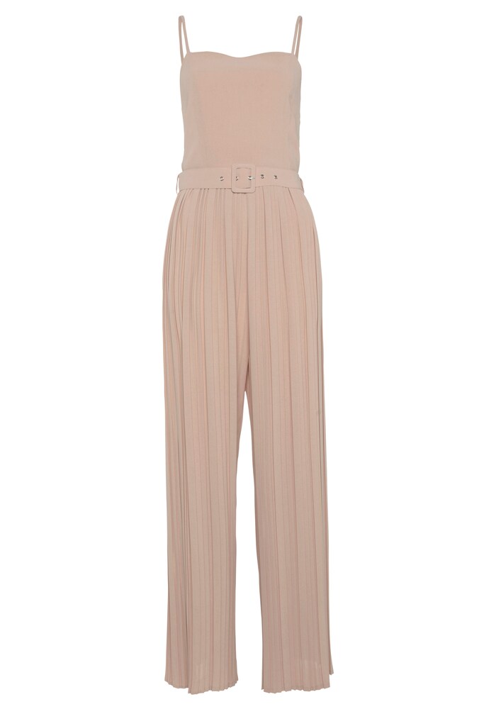 LASCANA Jumpsuit Damen Größe L beige