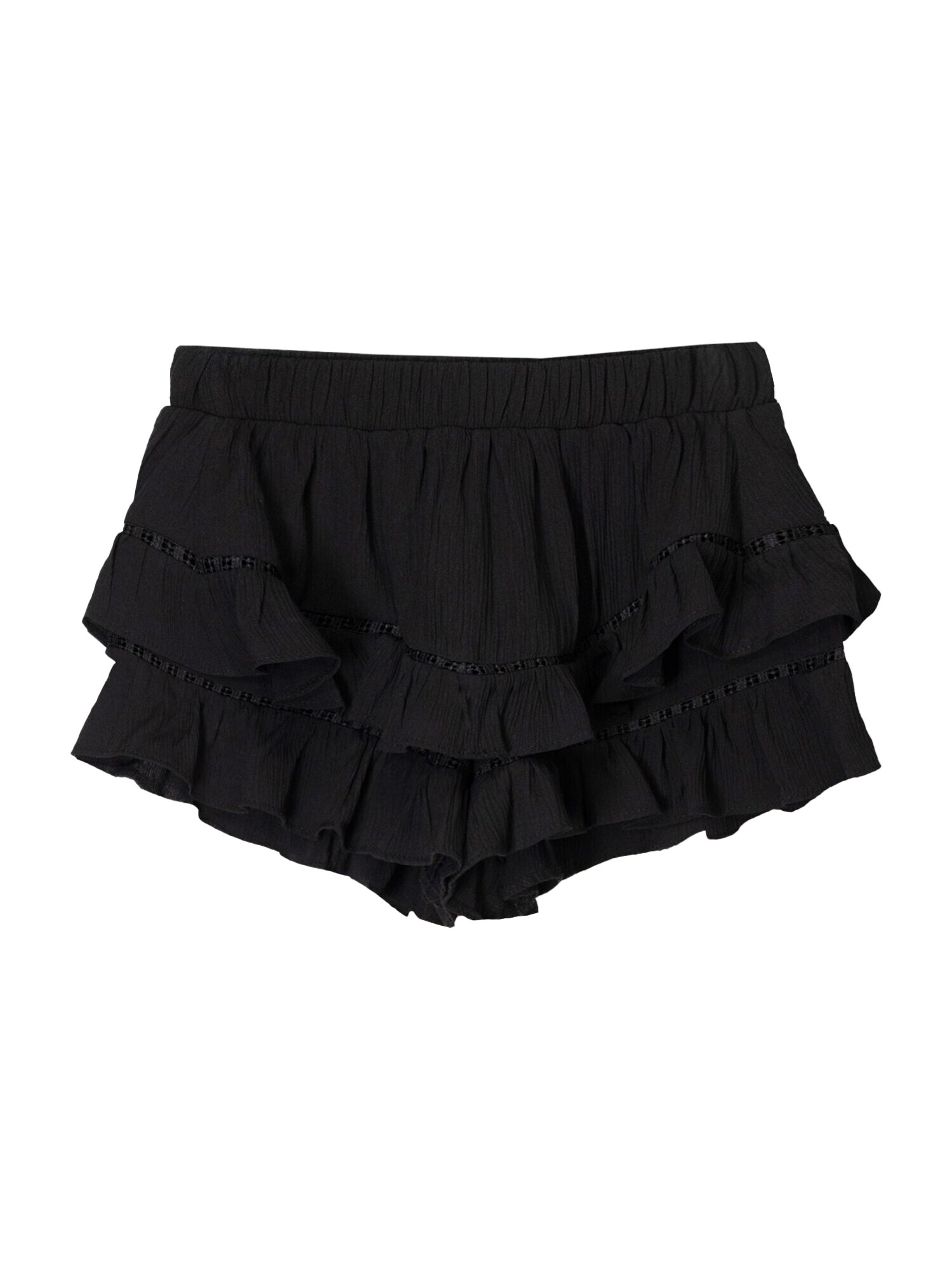 Bershka Fustă  negru
