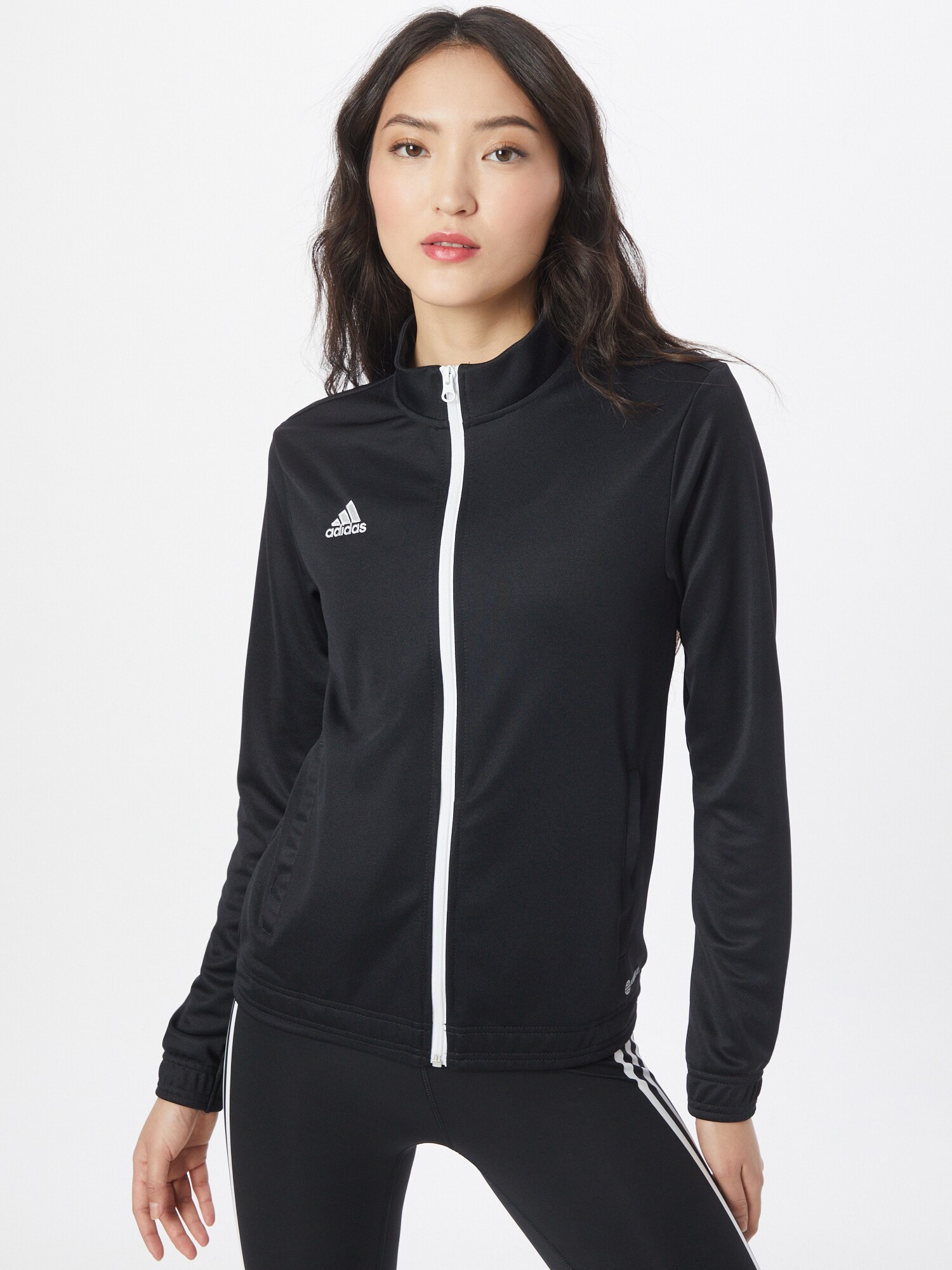 ADIDAS PERFORMANCE Sport szabadidős dzsekik 'Entrada 22'  fekete / fehér termék 2. képe