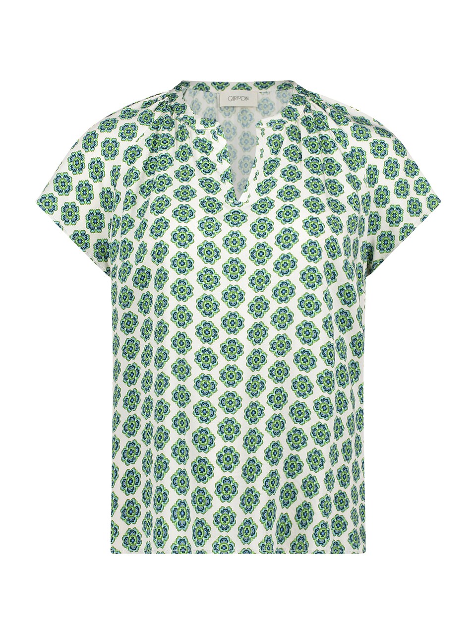 Blus marinblå / mint / kiwi