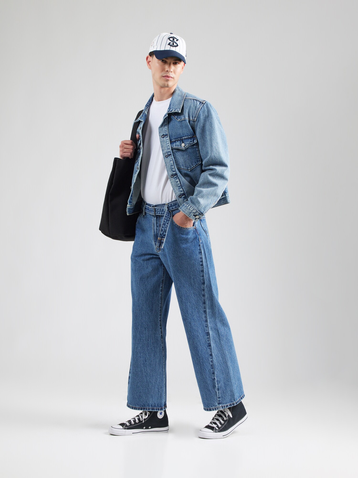 LEVI'S ® Džínsy 'Twisted Baggy Wide' modrá denim (obrázok 4)