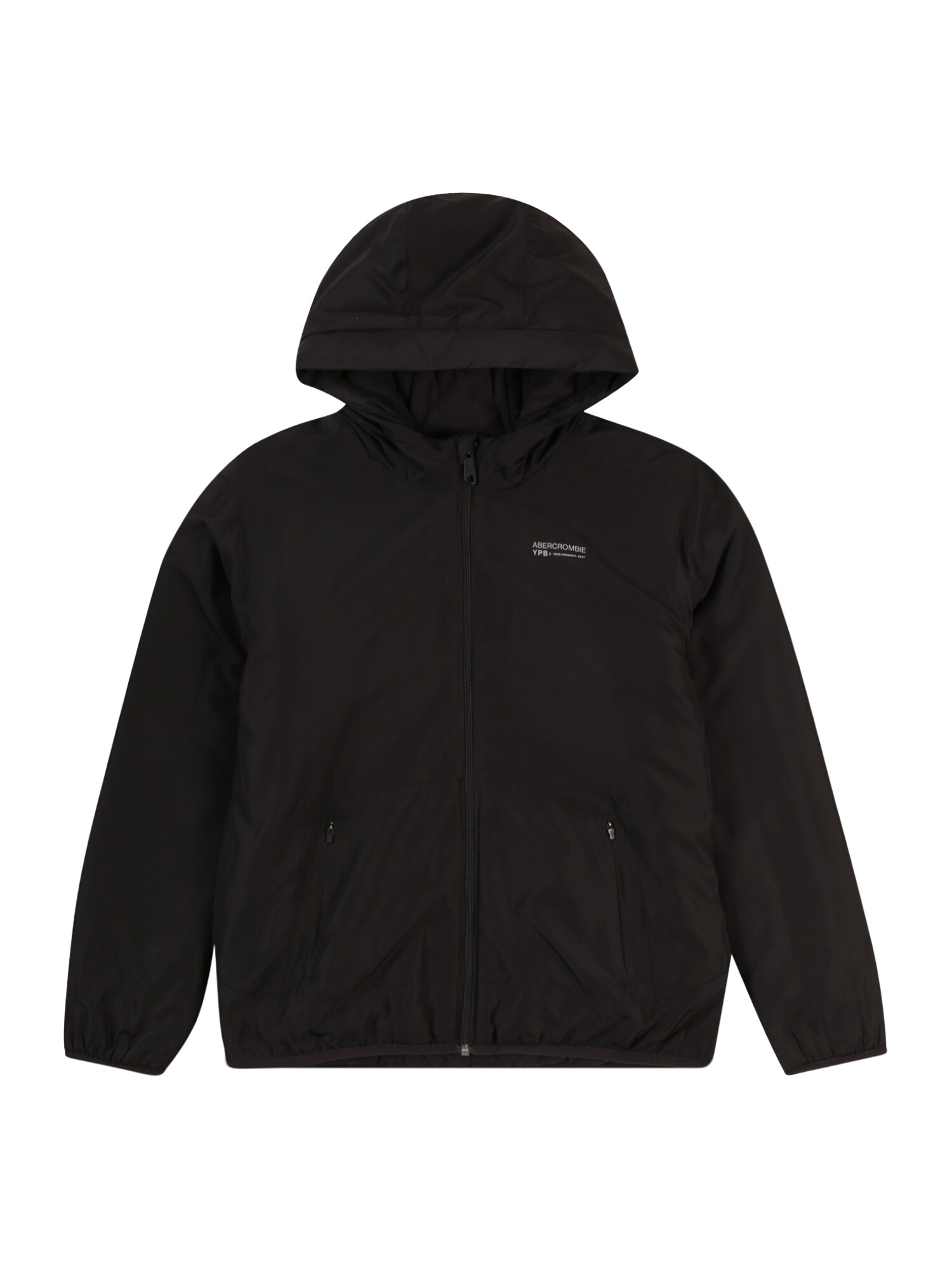Abercrombie & Fitch Geacă de primăvară-toamnă  negru