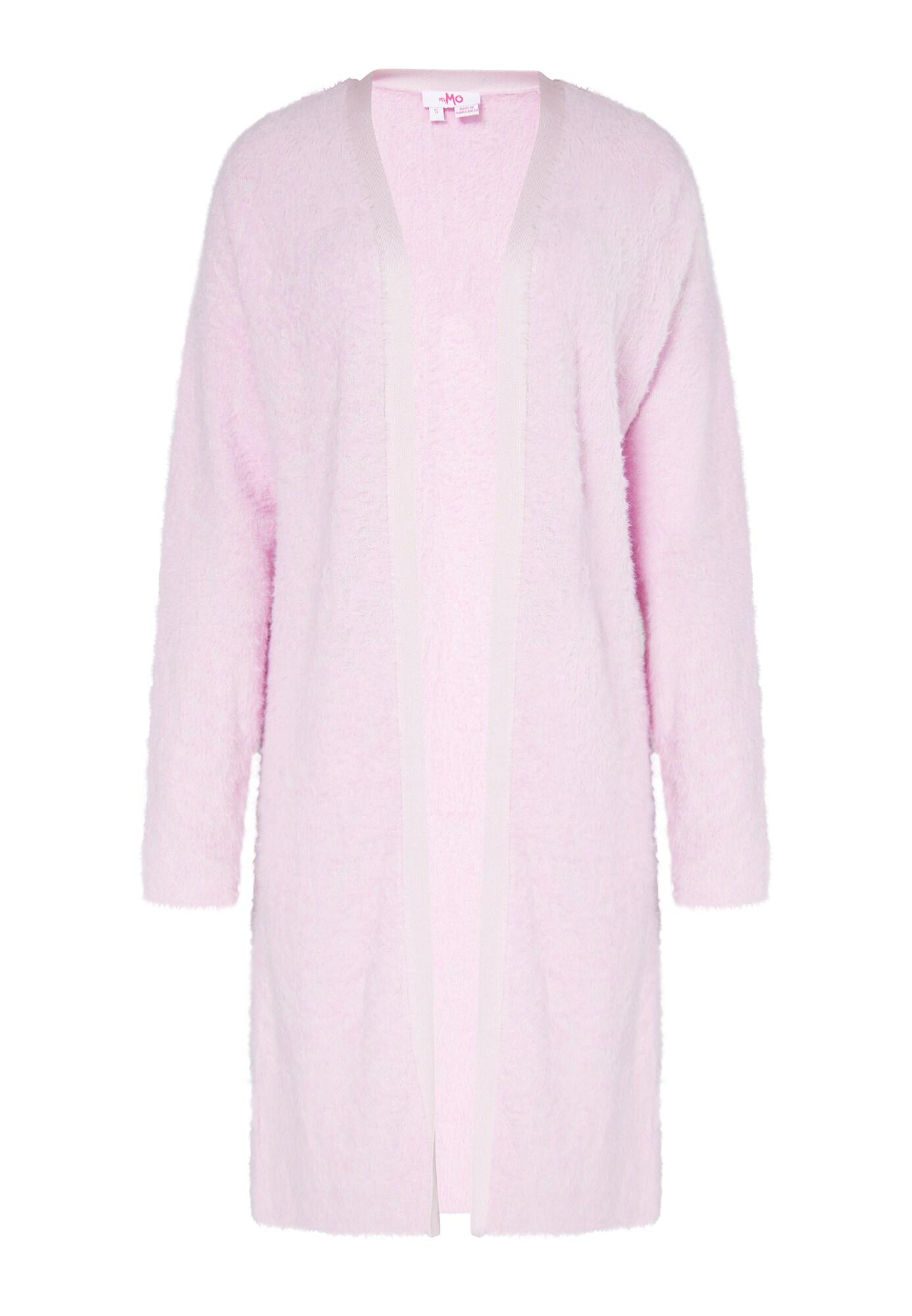 MYMO Geacă tricotată  roz / alb