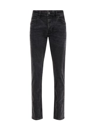 WE Fashion Jeans Zwart gemêleerd