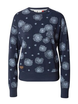 Ragwear Sweatshirt ‘DELAYN’ Duifblauw / Wit