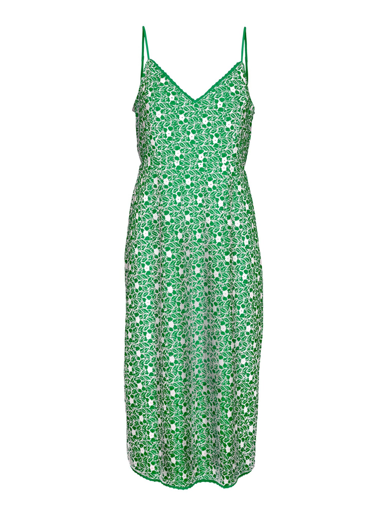 VERO MODA Rochie SONEY  verde / alb