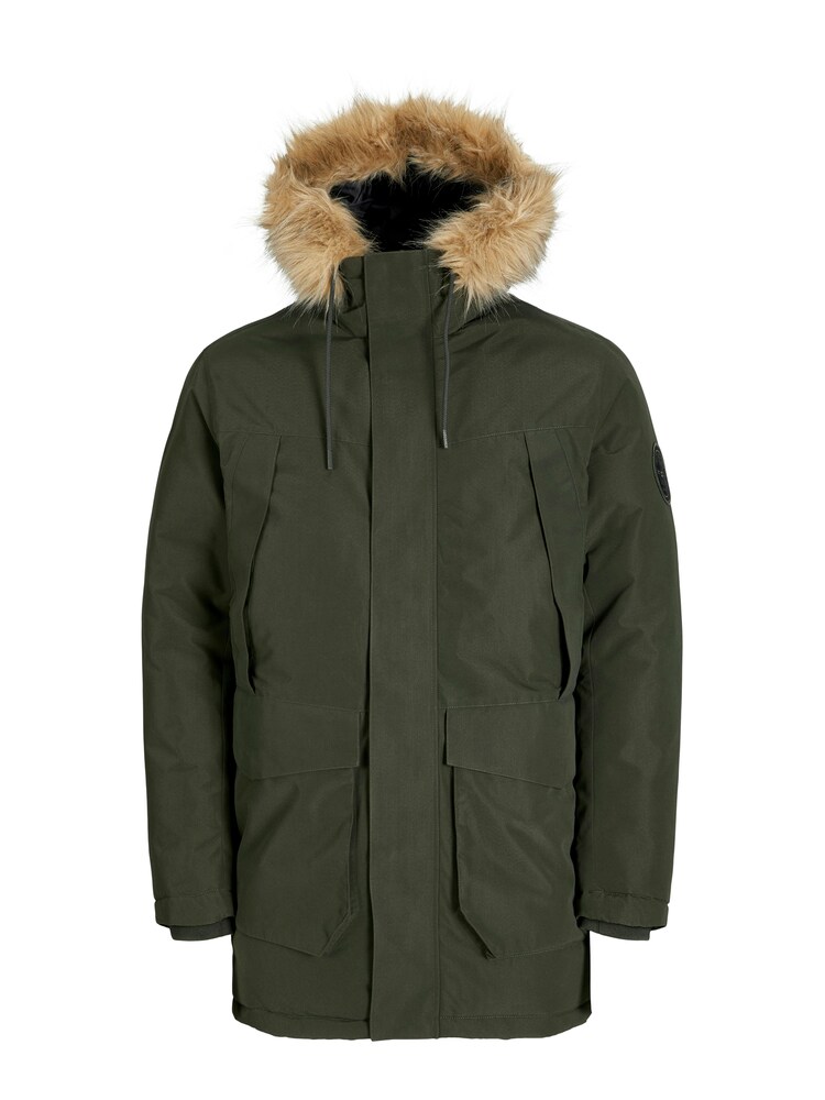 JACK & JONES Winterparka 'CAMP' Herren Größe XXL dunkelgrün