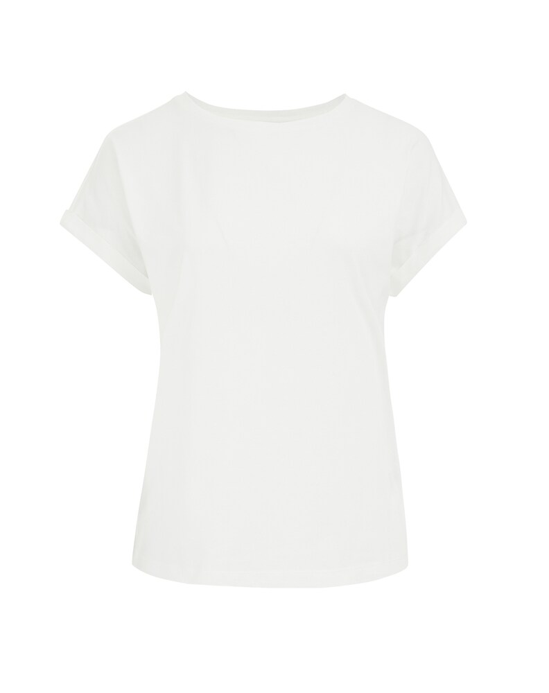 WE Fashion T-Shirt Damen Größe 8XL elfenbein / offwhite