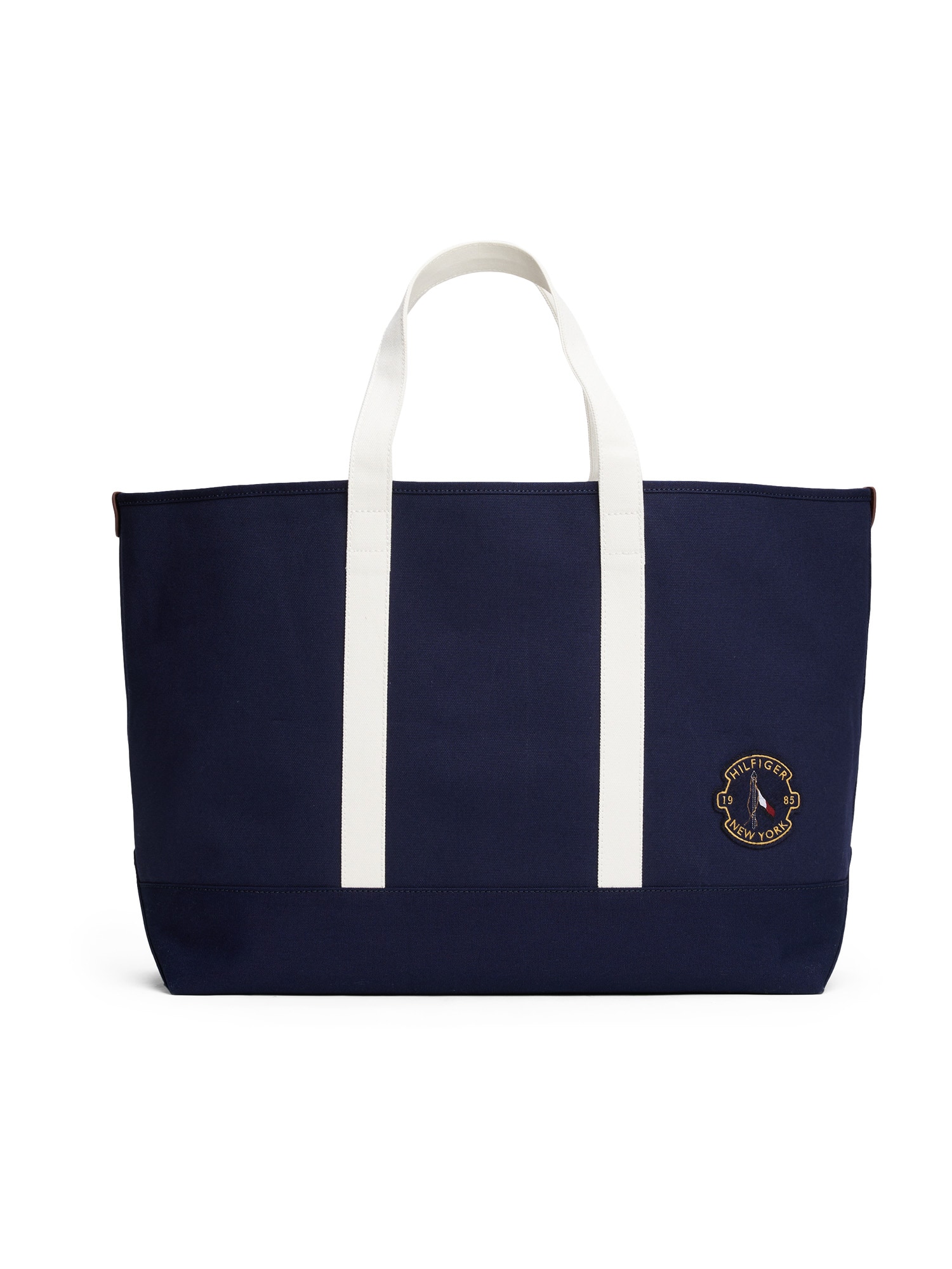 TOMMY HILFIGER Shopper táska 'SUMMER'  tengerészkék / fehér akciós termékkép 1