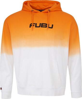 Fubu Sweatshirt Oranje / Zwart / Wit