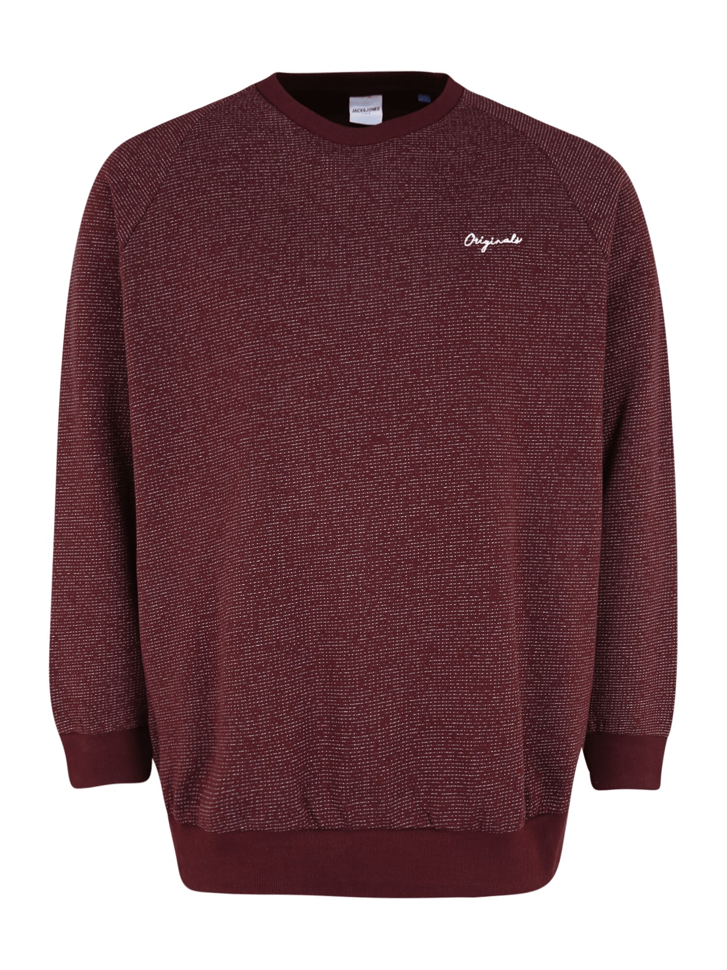 Jack & Jones Plus Megztinis be užsegimo  kraujo spalva