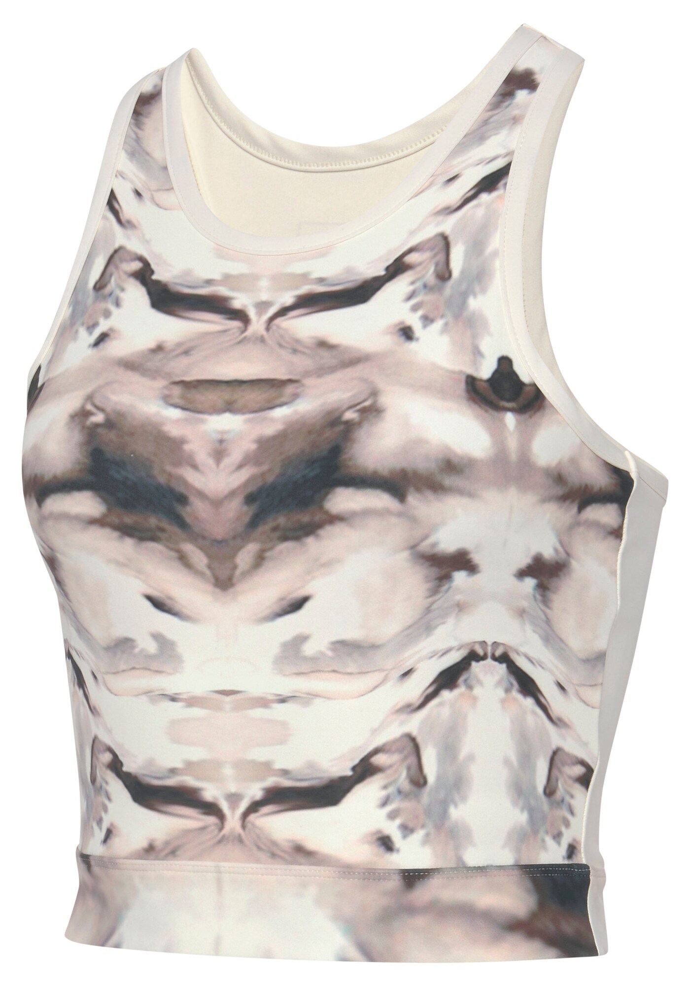 LASCANA ACTIVE Sport top  bézs / krém / taupe termék 2. képe