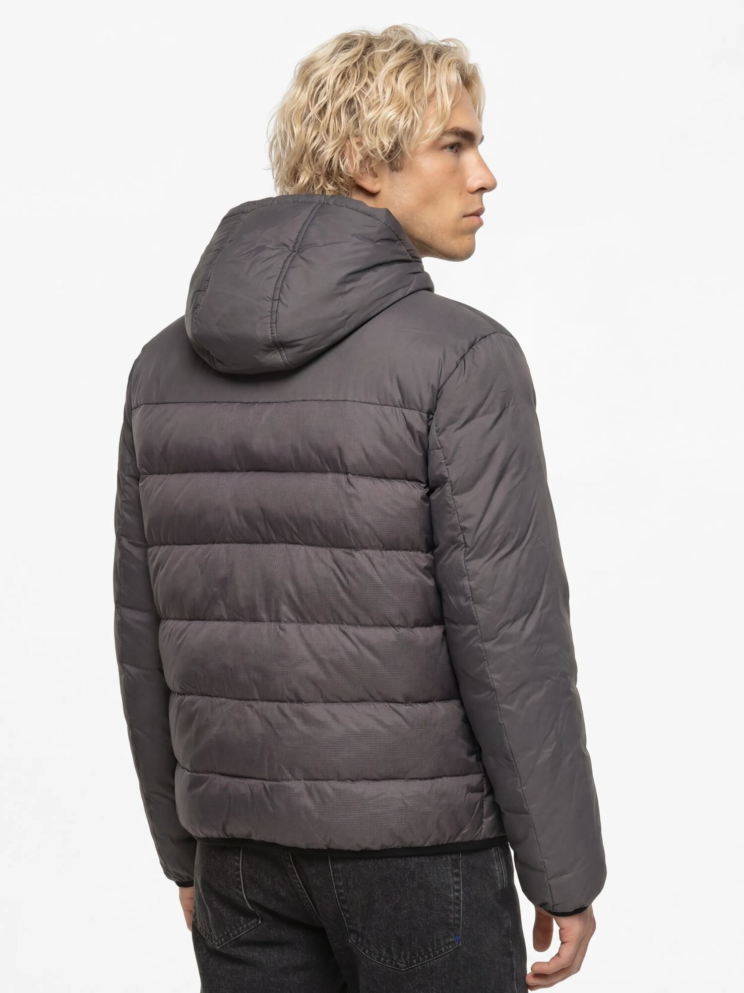KARL LAGERFELD JEANS Chaqueta de entretiempo  negro – imagen 4