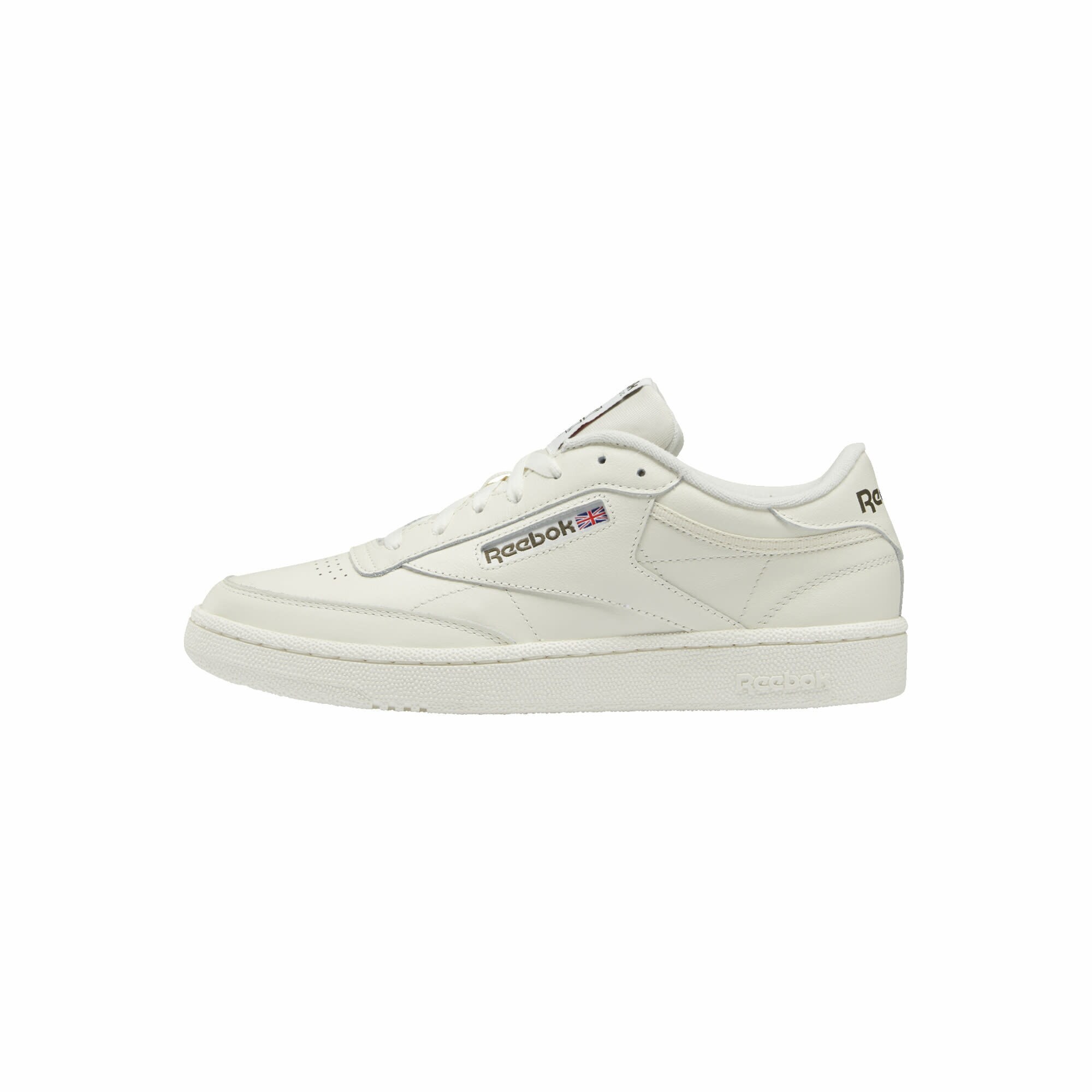 Reebok Nízke tenisky 'Club C 85'  tmavozelená / prírodná biela