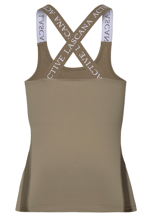 LASCANA ACTIVE, Sport top, bézs, 2 kép a 6 közül