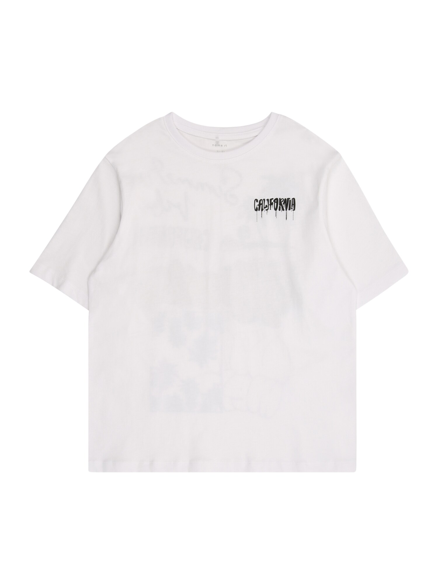 NAME IT Tricou NKMZulla  albastru marin / maro mokka / negru / alb