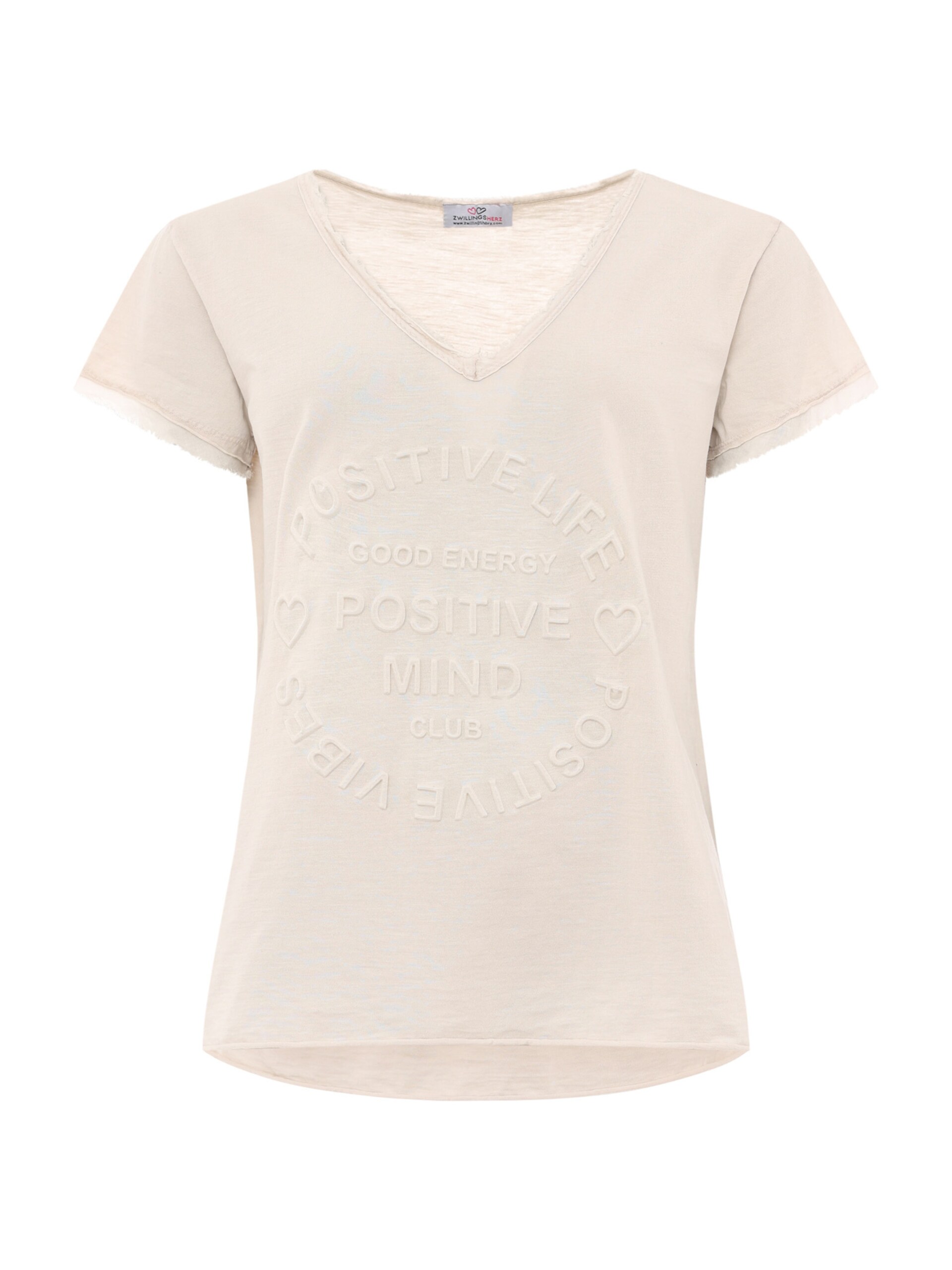 Zwillingsherz T-shirt 'Positive Mind' dam