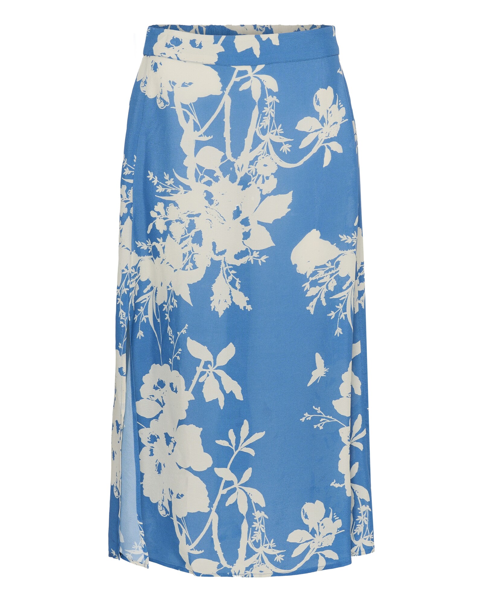 SAINT TROPEZ Falda 'PollyanaSZ' azul / blanco