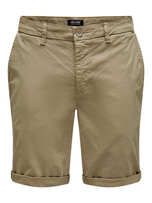 Only & Sons Chino ‘Peter’ Donkerbeige