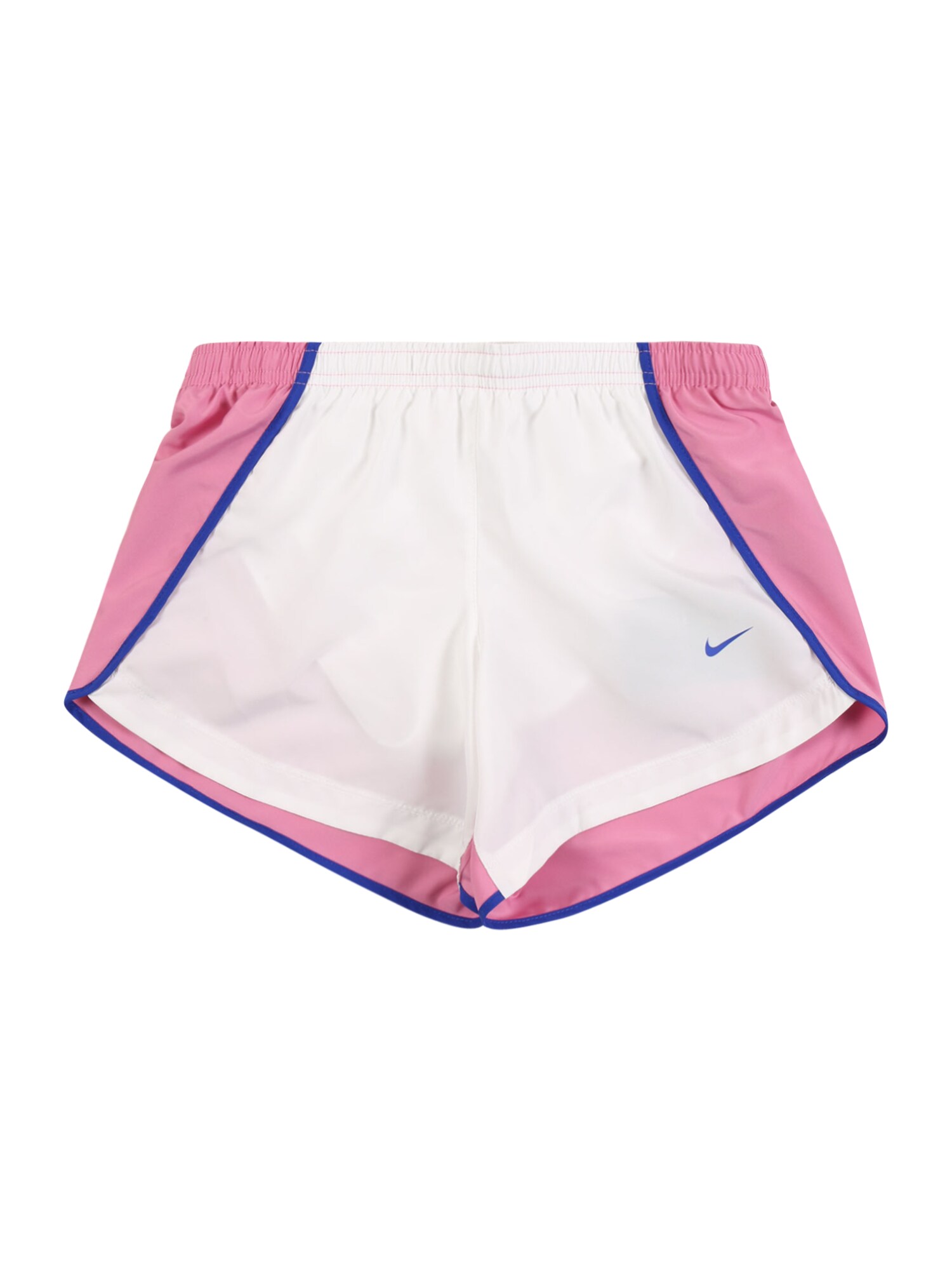 NIKE Sportinės kelnės  balta / tamsiai mėlyna jūros spalva / rožinė