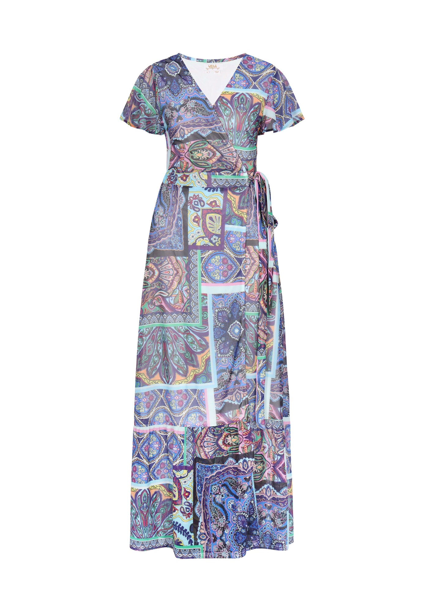 usha FESTIVAL Vestido  azul / mezcla de colores