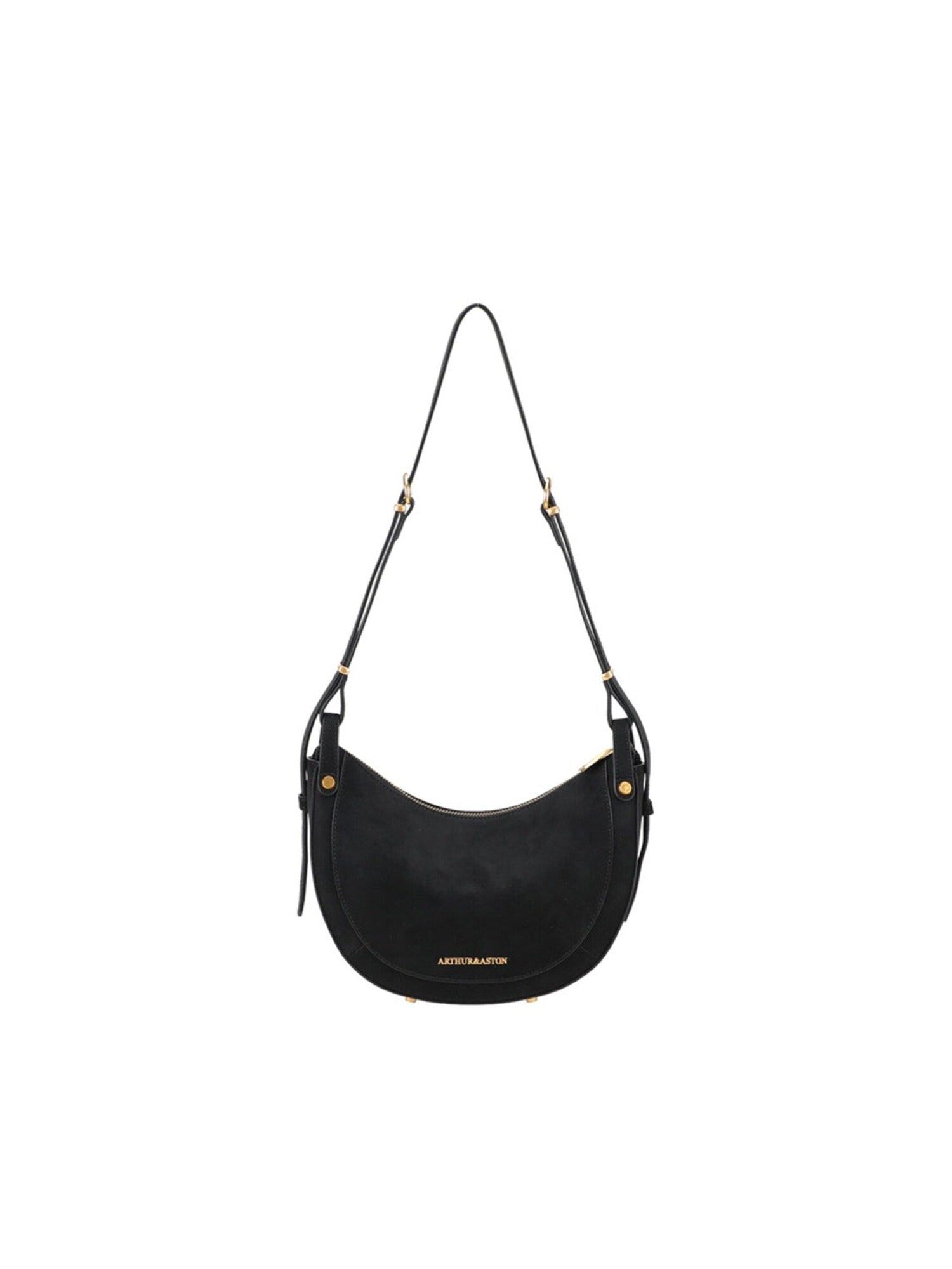 Axelremsväska 'Arthur & Aston Sac Bandoulière Femme Noir'