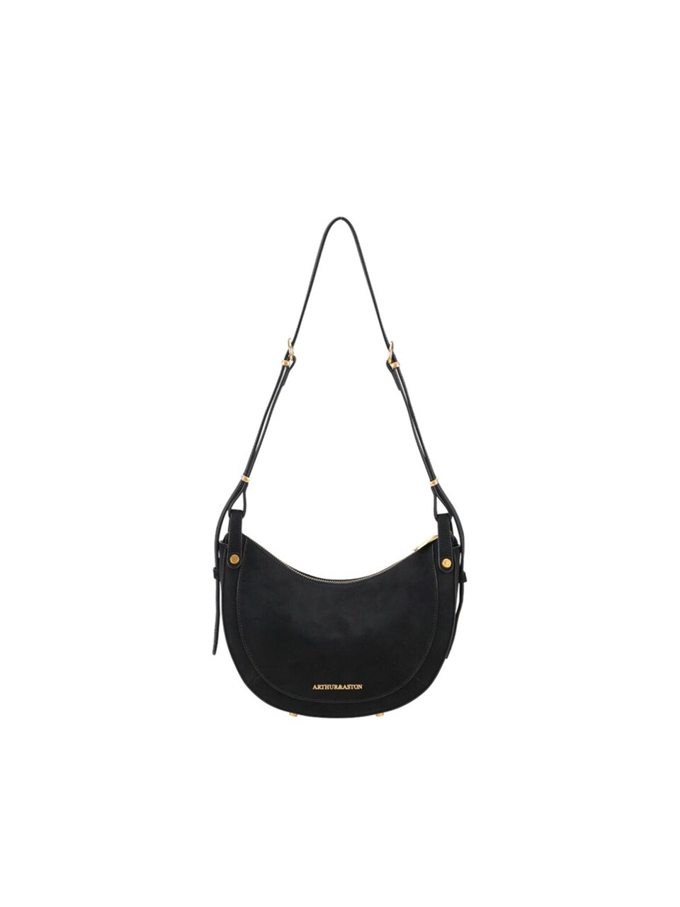 Axelremsväska 'Arthur & Aston Sac Bandoulière Femme Noir'