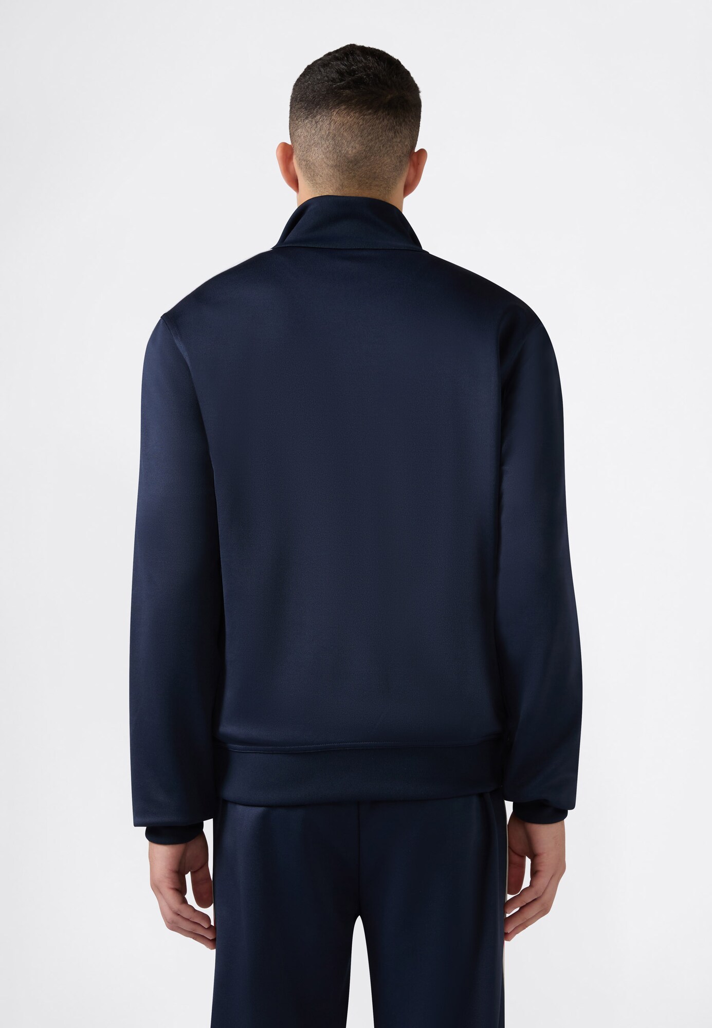 Champion Sudadera con cremallera navy / rojo / blanco – imagen 3