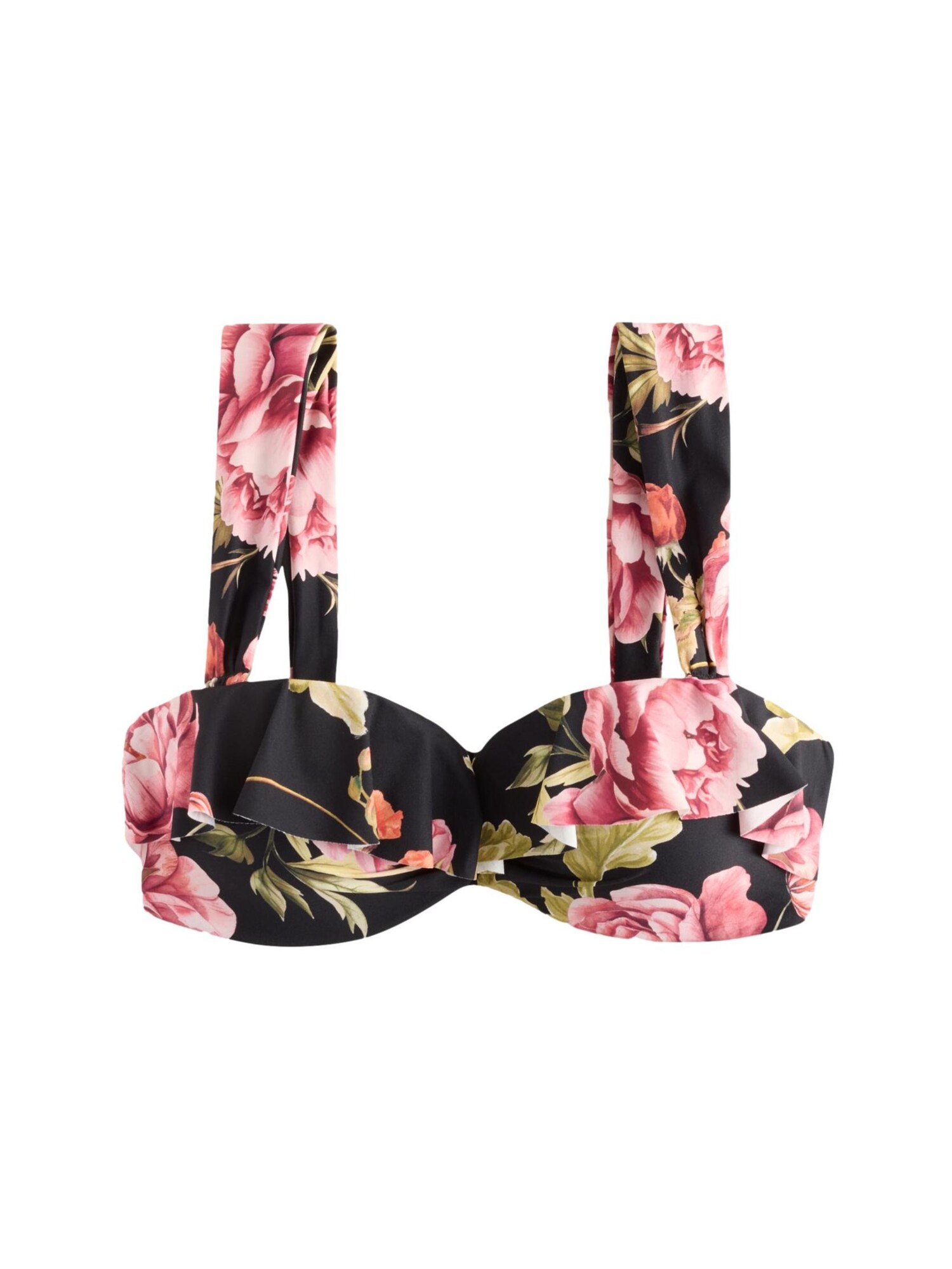 Next Bikini felső  olíva / rózsaszín / sötét-rózsaszín / fekete akciós termékkép 1