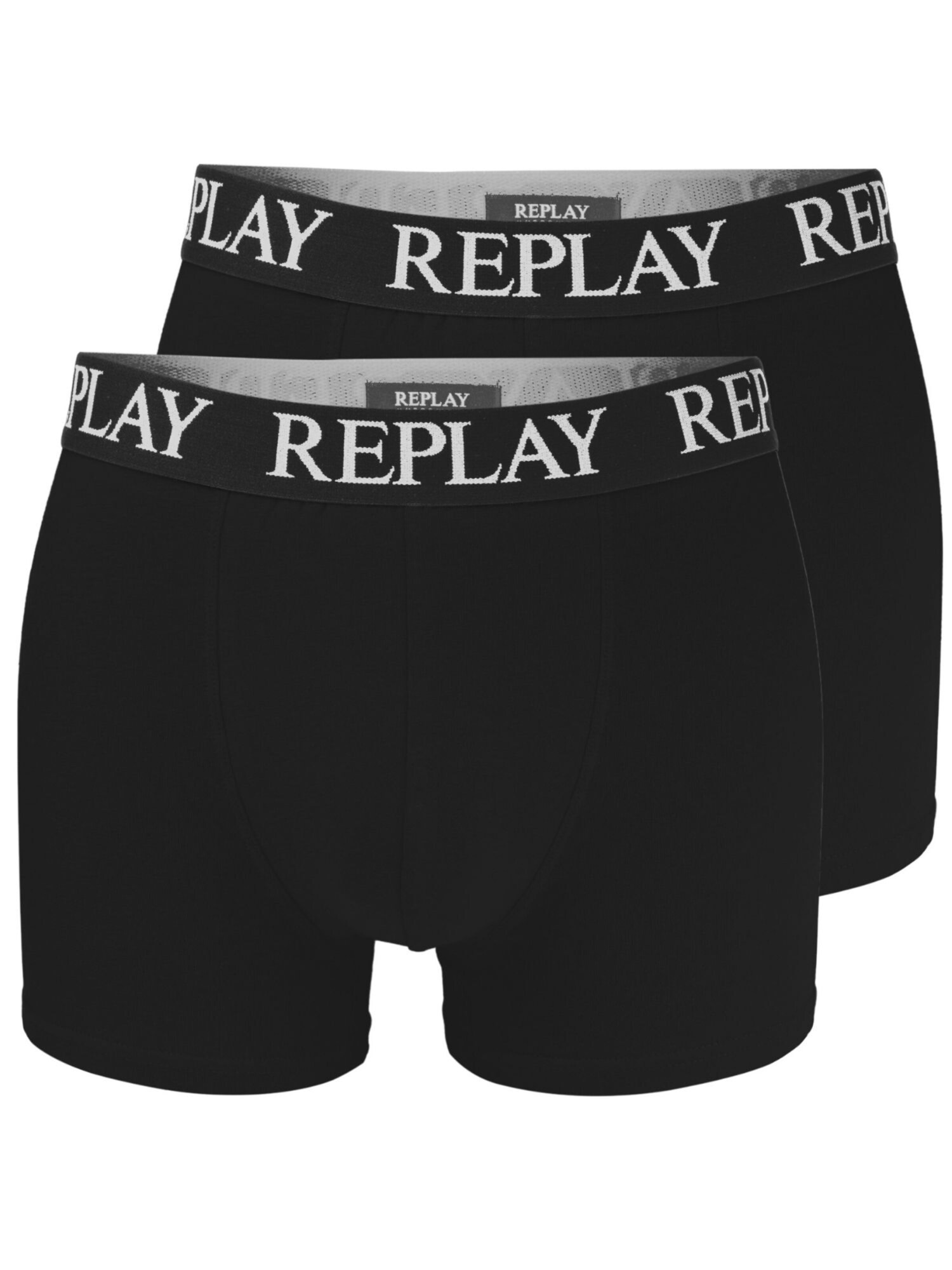 REPLAY Sportske gaće crna