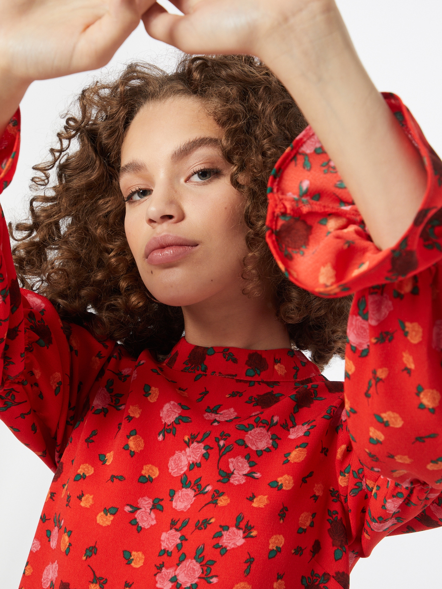 Dorothy Perkins Tričko zelená / svetlooranžová / ružová / červená / krvavo červená (obrázok 5)