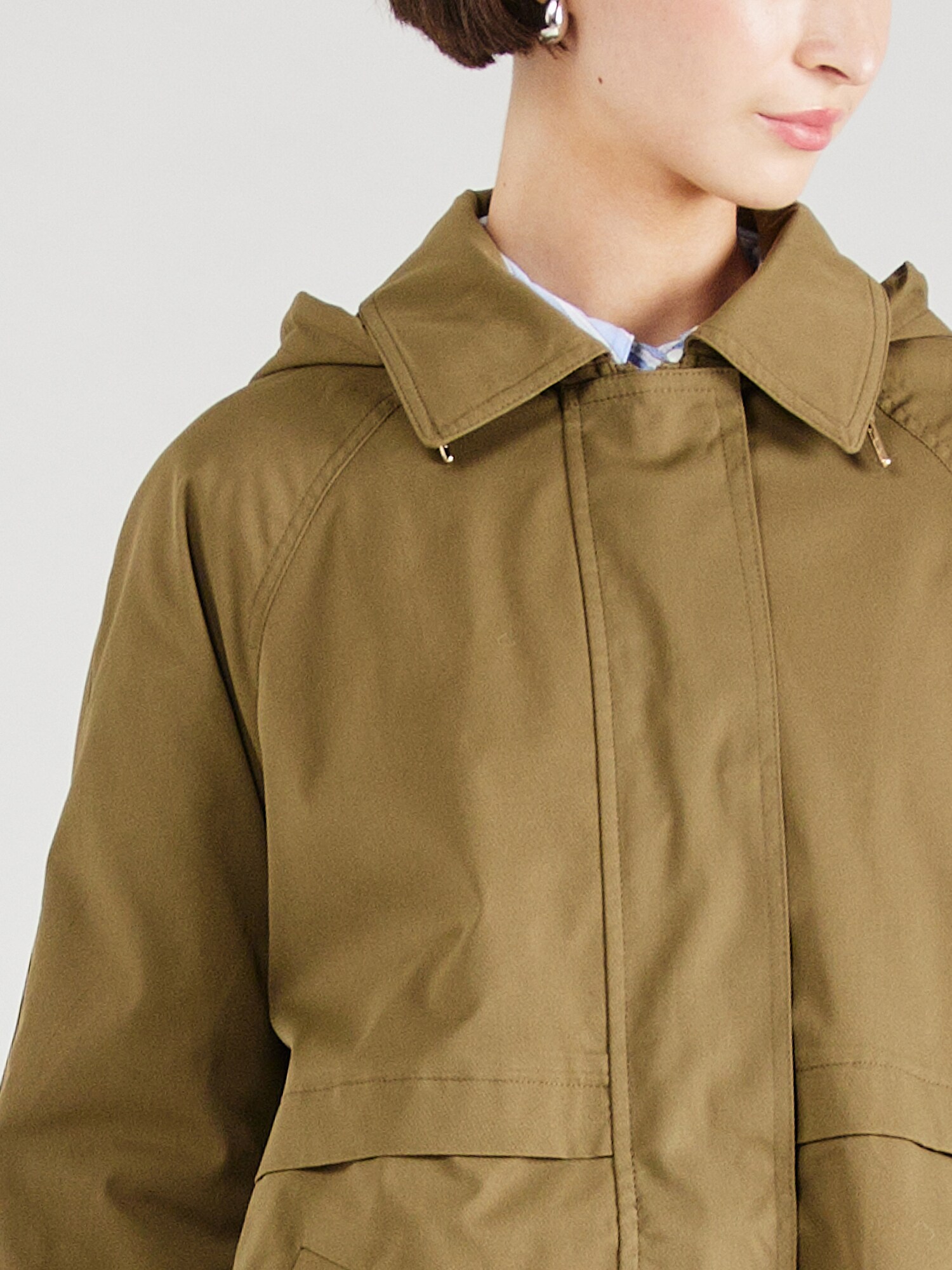 VERO MODA Prechodná parka 'VMCHELSEASIF' olivová (obrázok 5)