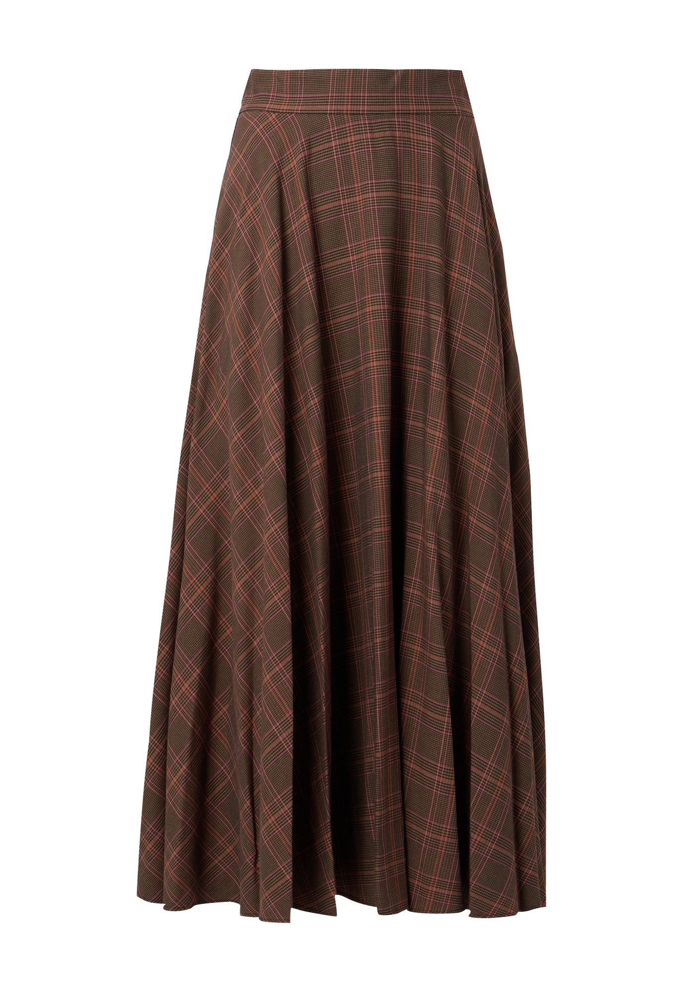 MAX&Co. Falda 'MICIO' pueblo / marrón oscuro – imagen 1