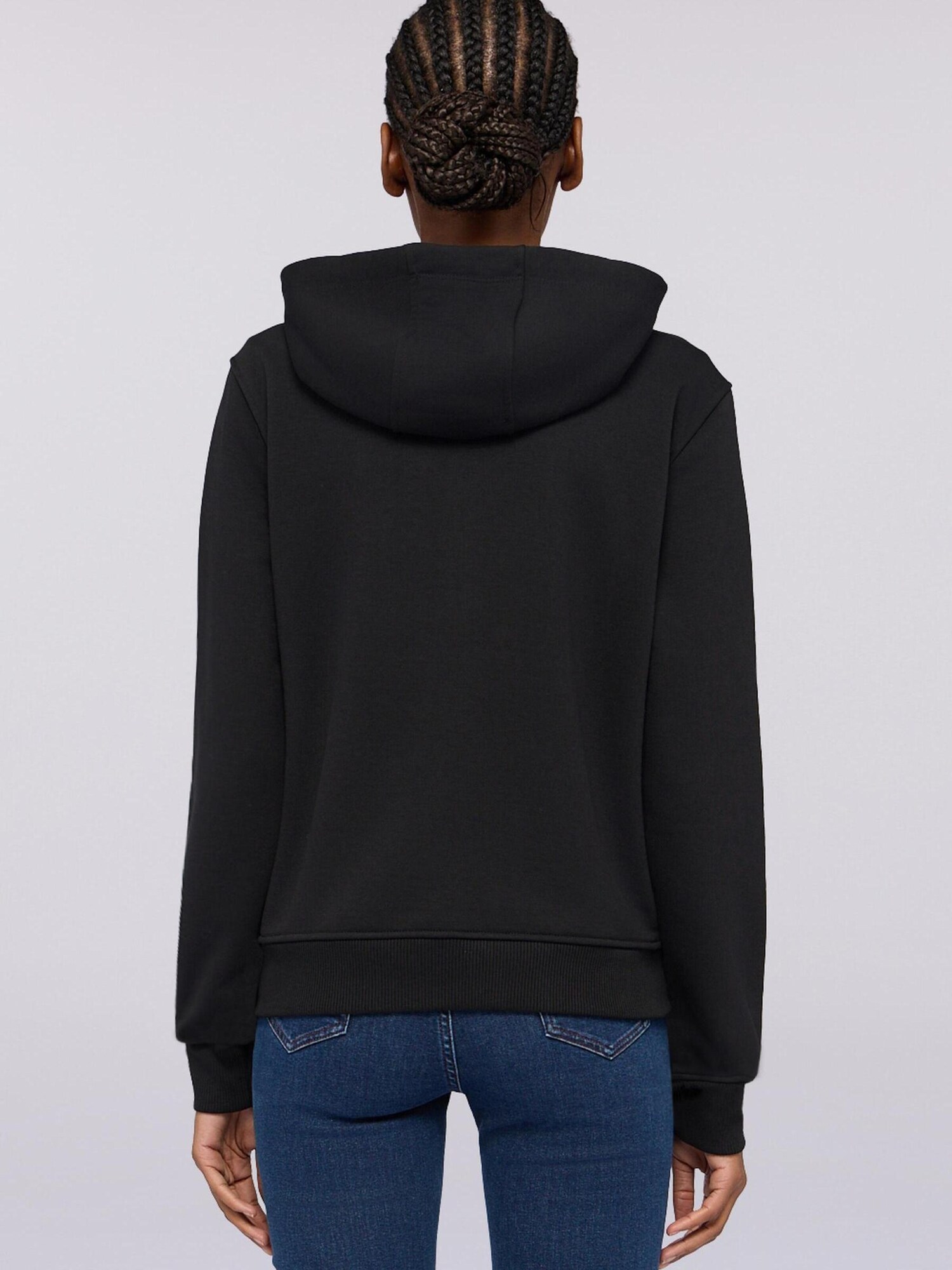 Trussardi Sudadera con cremallera negro – imagen 7
