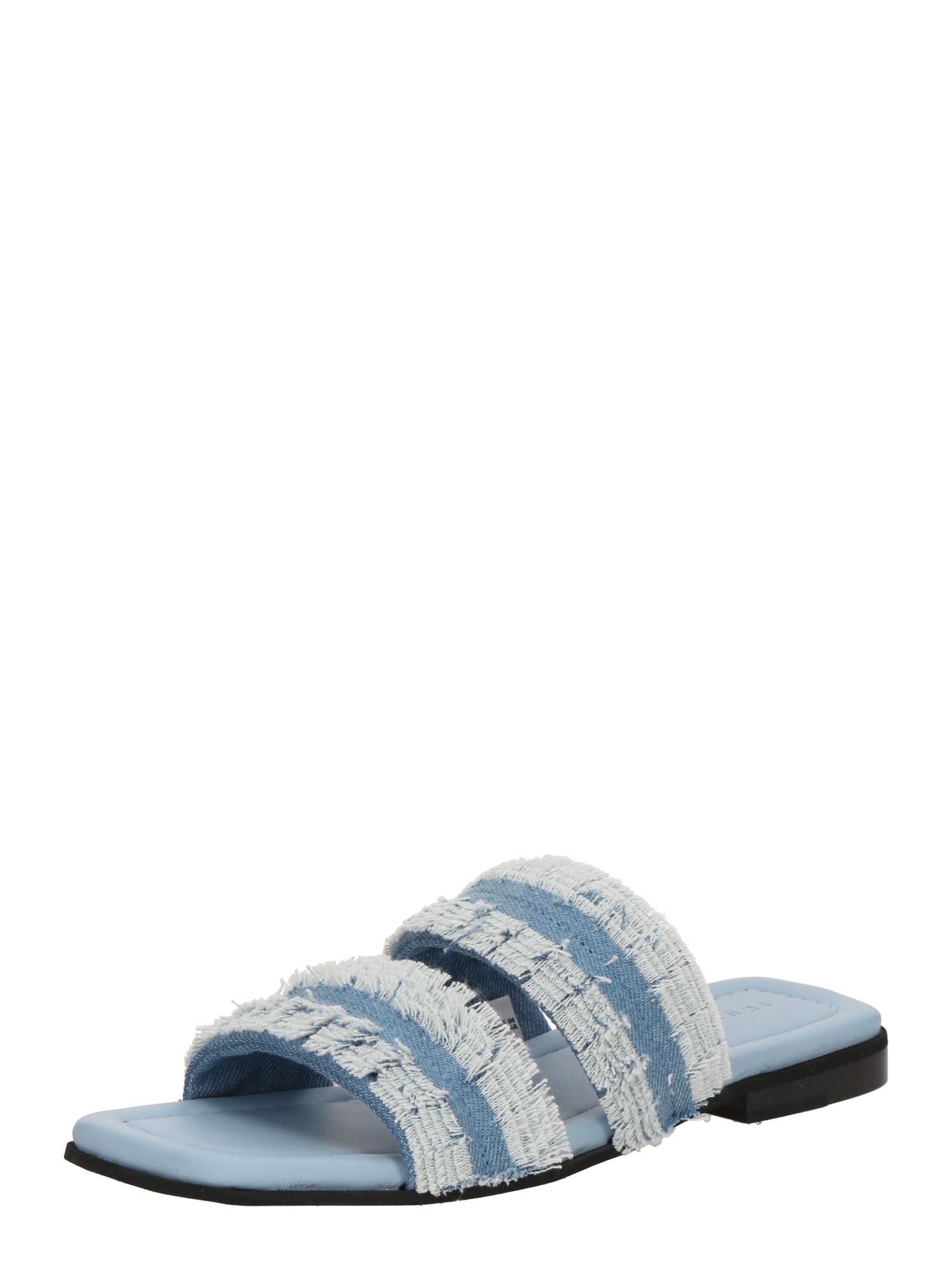 INUIKII Saboți FRINGES  albastru denim / albastru pastel