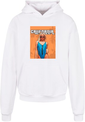 Merchcode Sweatshirt ‘Grand California’ Gemengde kleuren / Wit