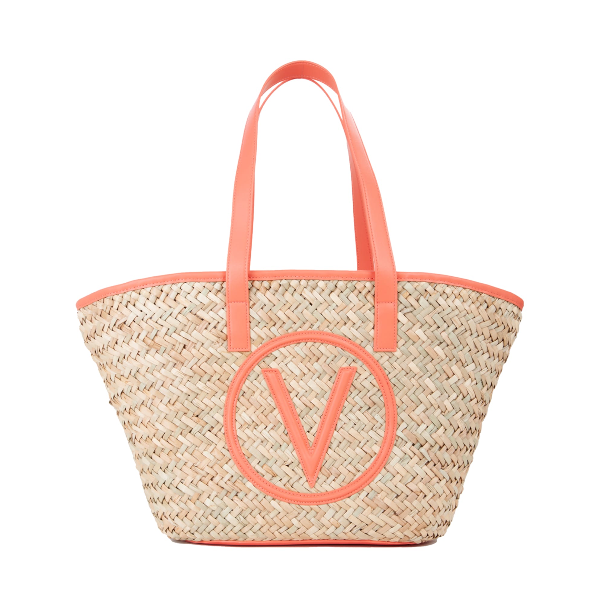 Valentino Bags Shopper Ivoor / Abrikoos