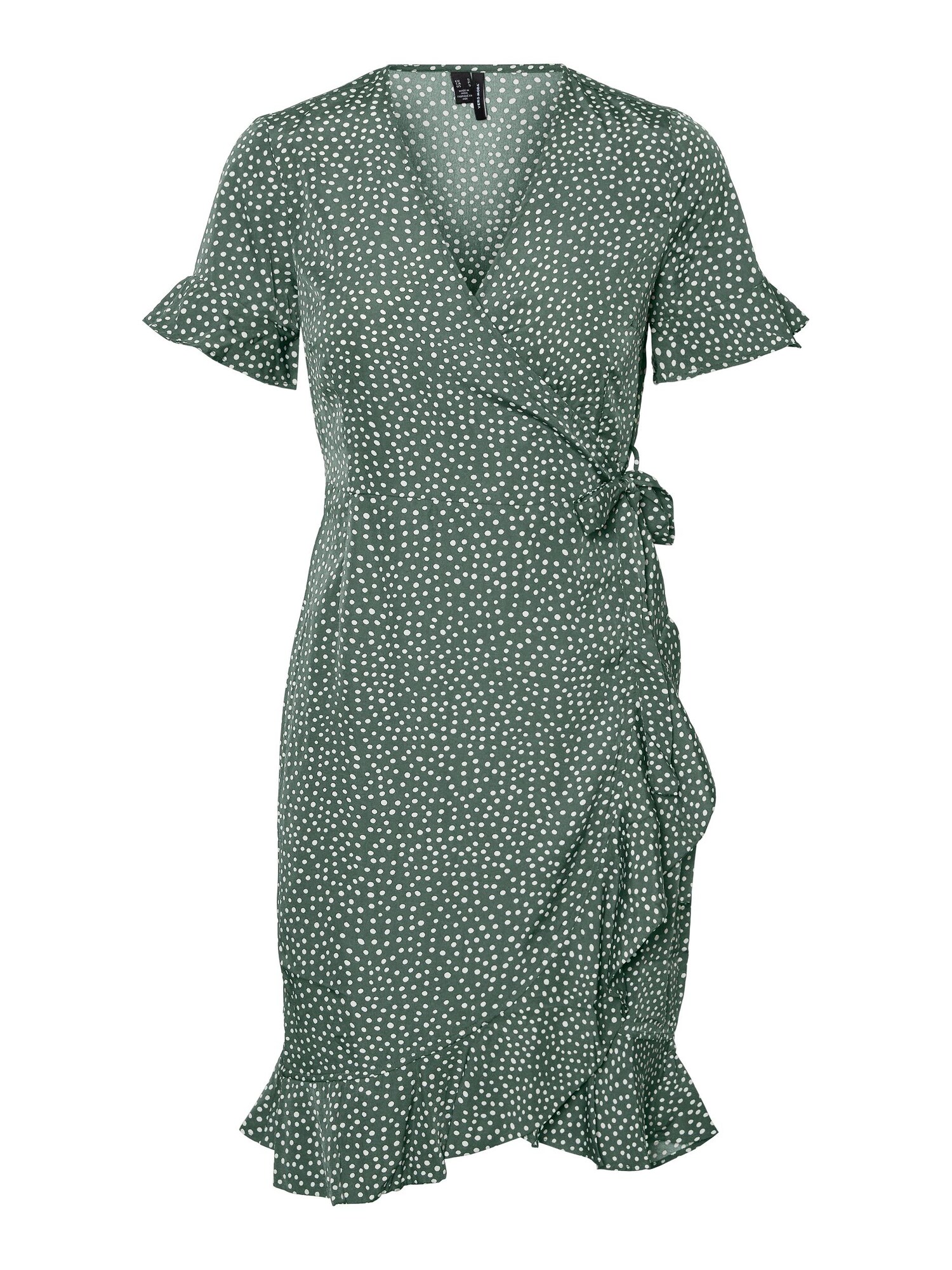 VERO MODA Rochie VMHenna  verde închis / alb