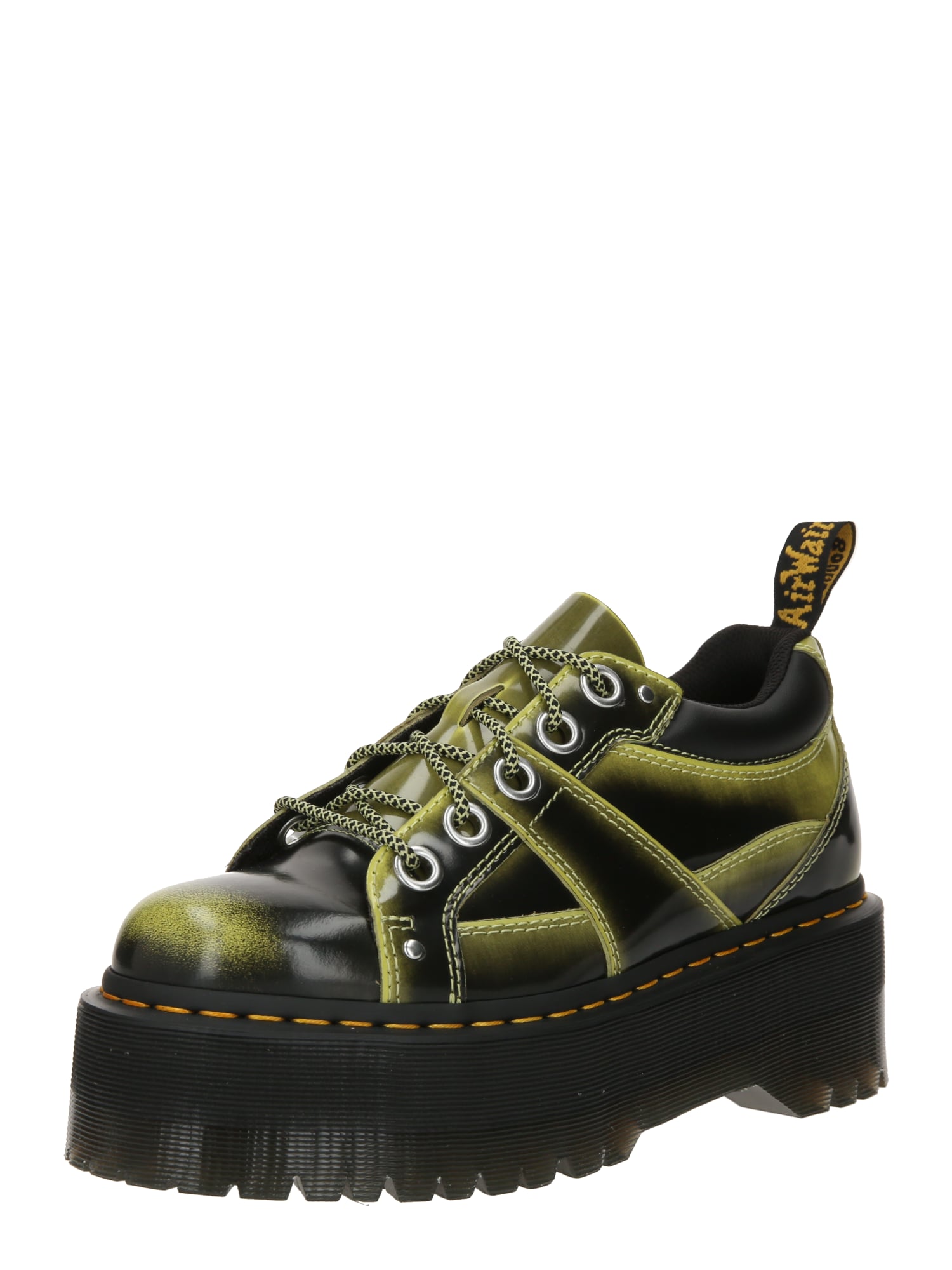 Dr. Martens Обувки с връзки '5i Quad Max'  зелено / черно