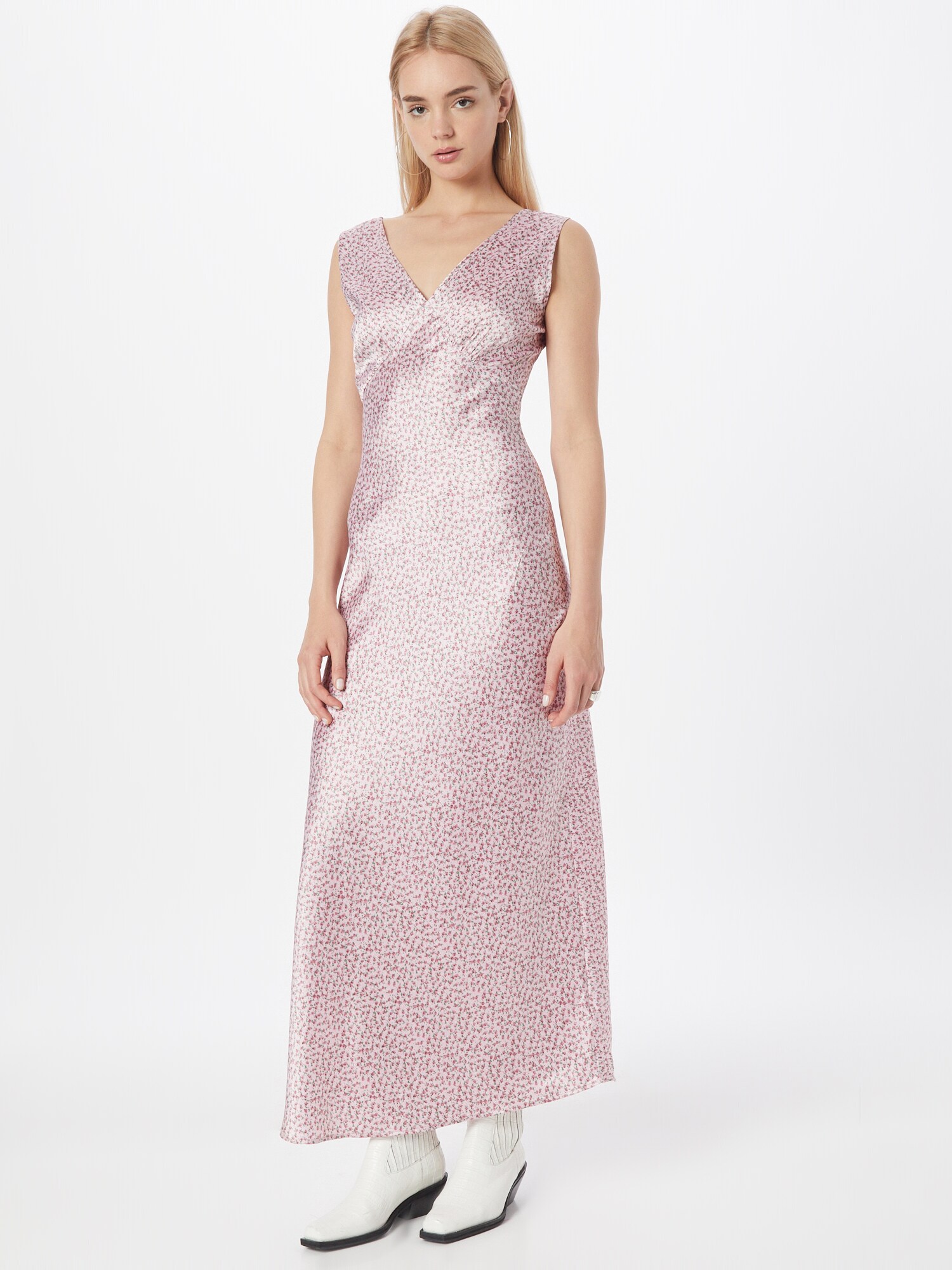 Nasty Gal Ruha  zöld / rózsaszín / piros termék 2. képe