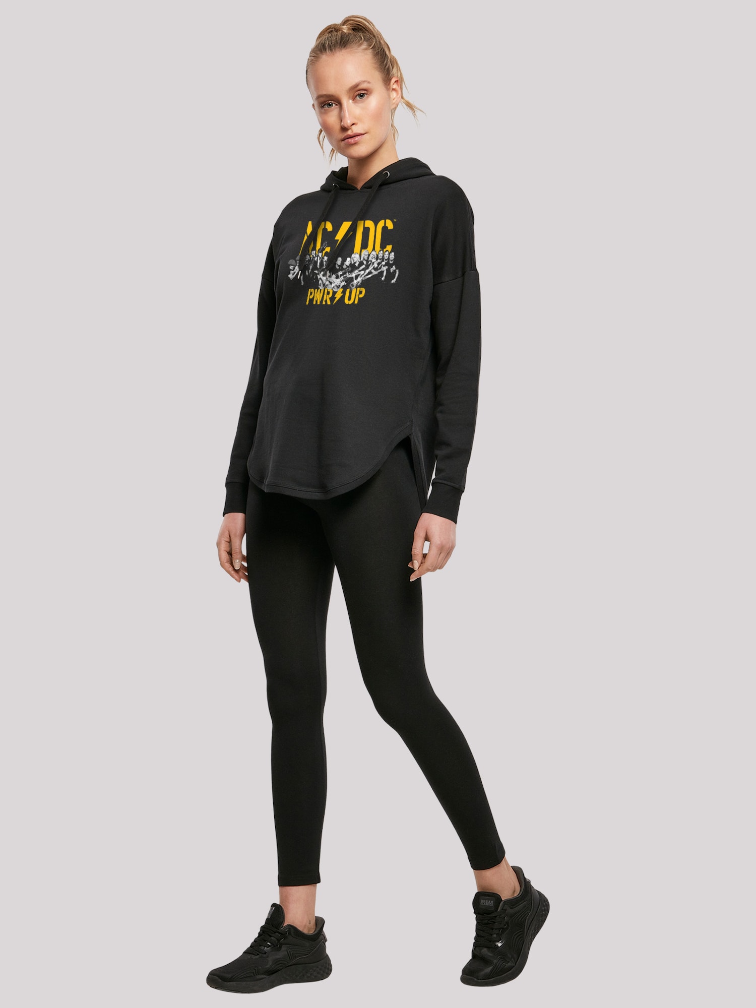 Thumbnail - F4NT4STIC Sweatshirt ACDC Rock Band PWRUP Portrait Motion