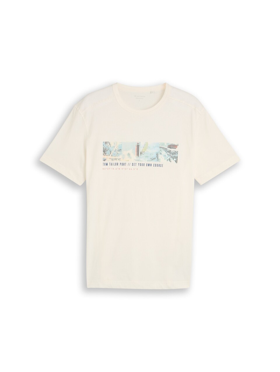 T-shirt kräm / safir